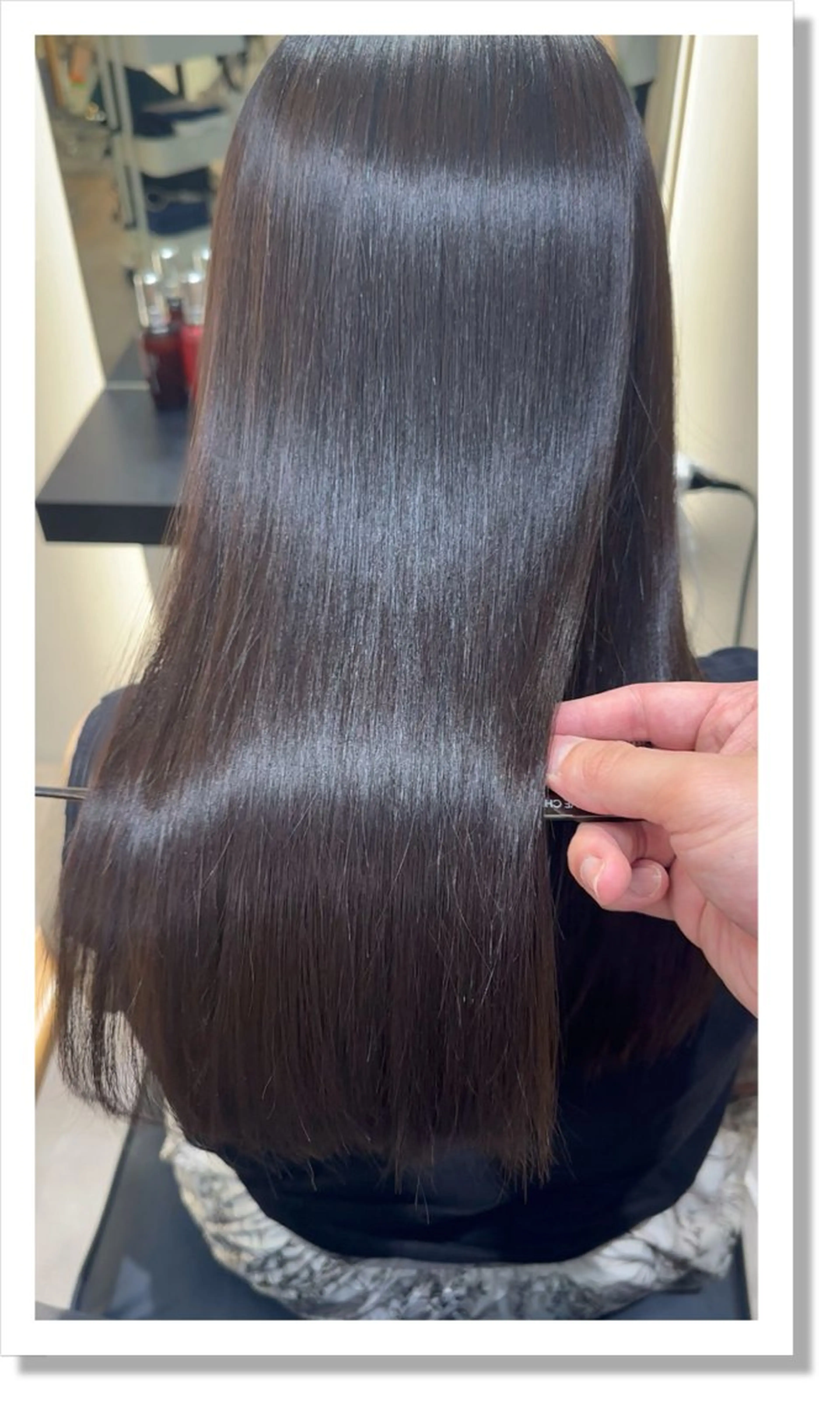 セミロング 💎ReFaで作る 髪質改善💎のヘアスタイル