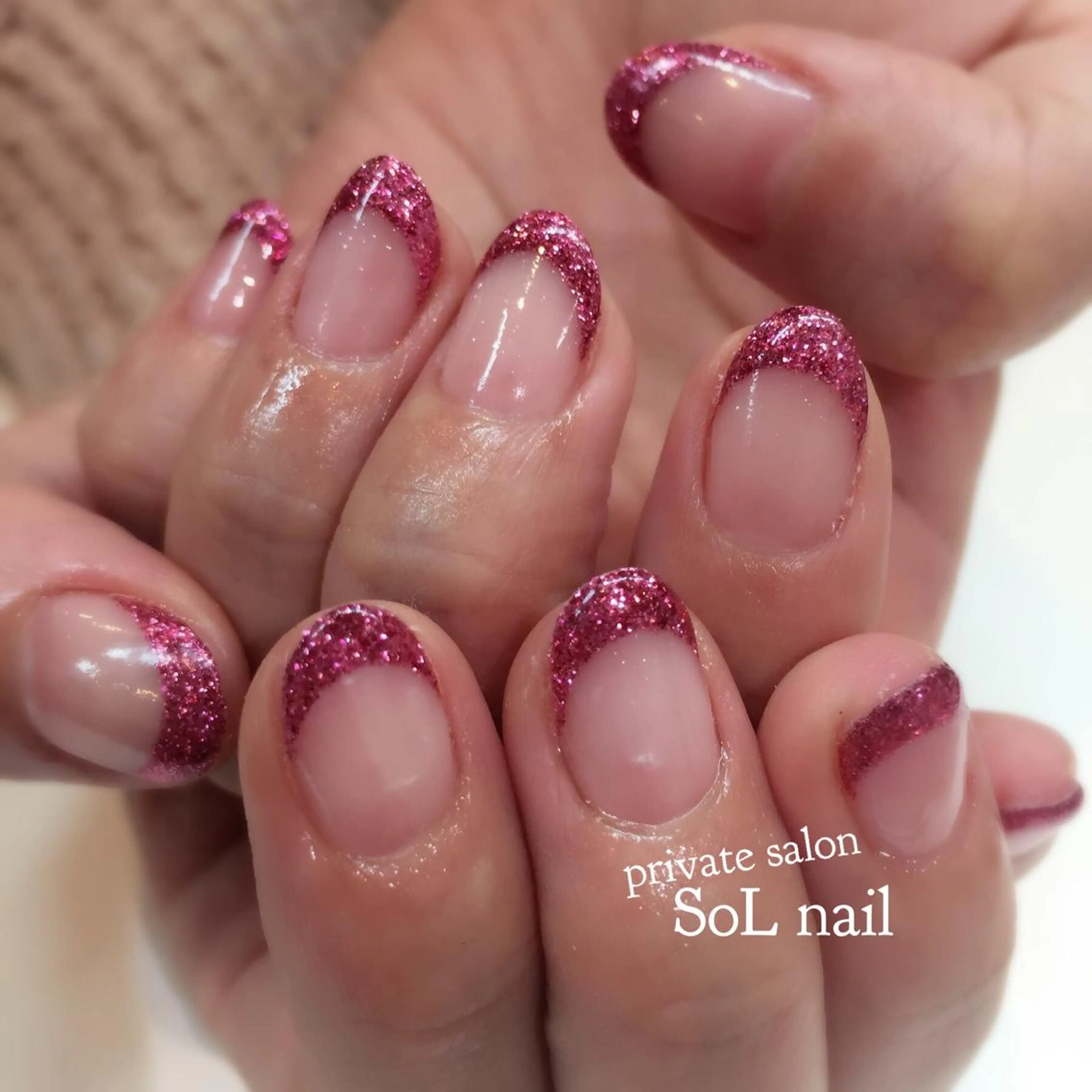 ネイル フレンチネイル SOL NAILのネイルデザイン