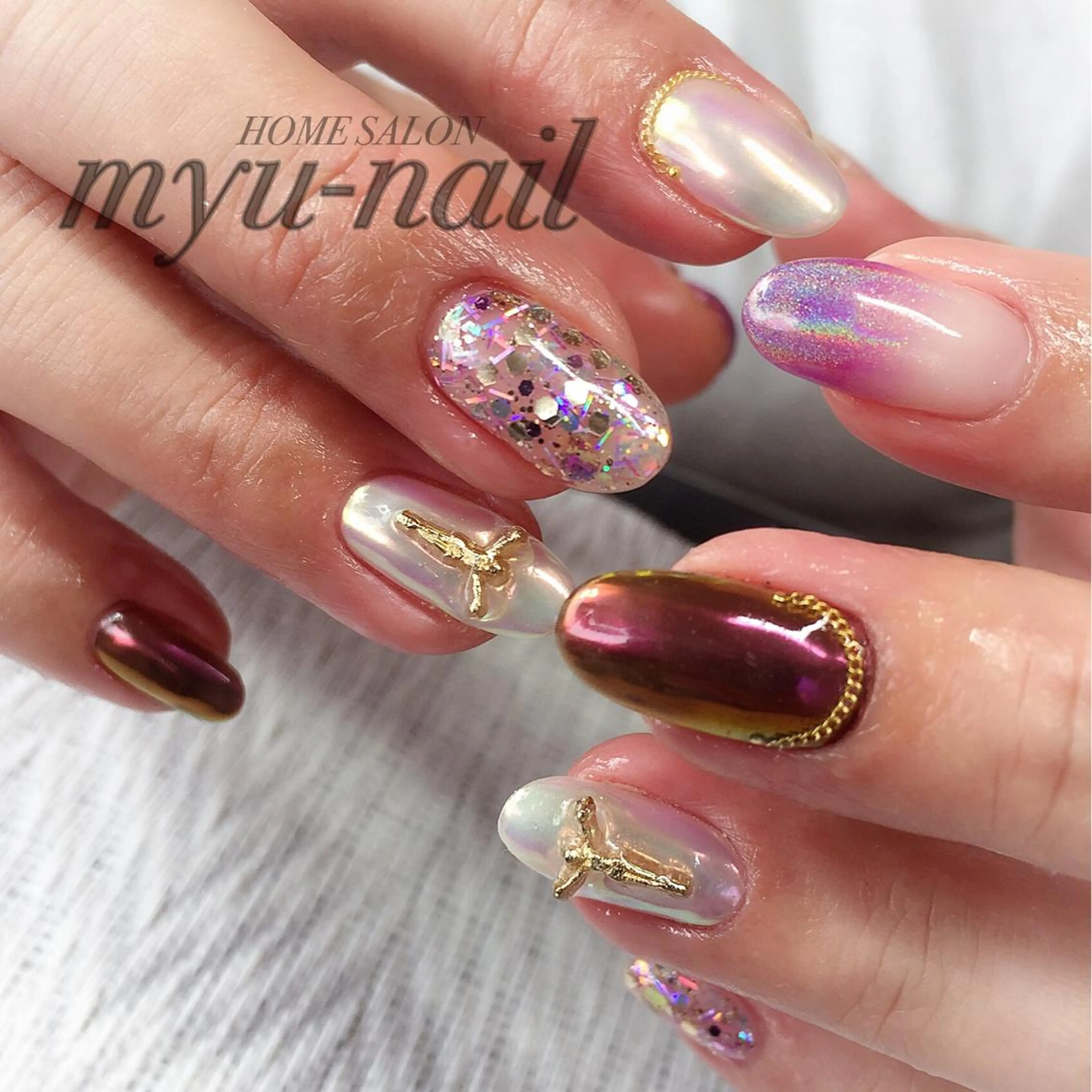 ネイル ホームサロン myu-nailのネイルデザイン