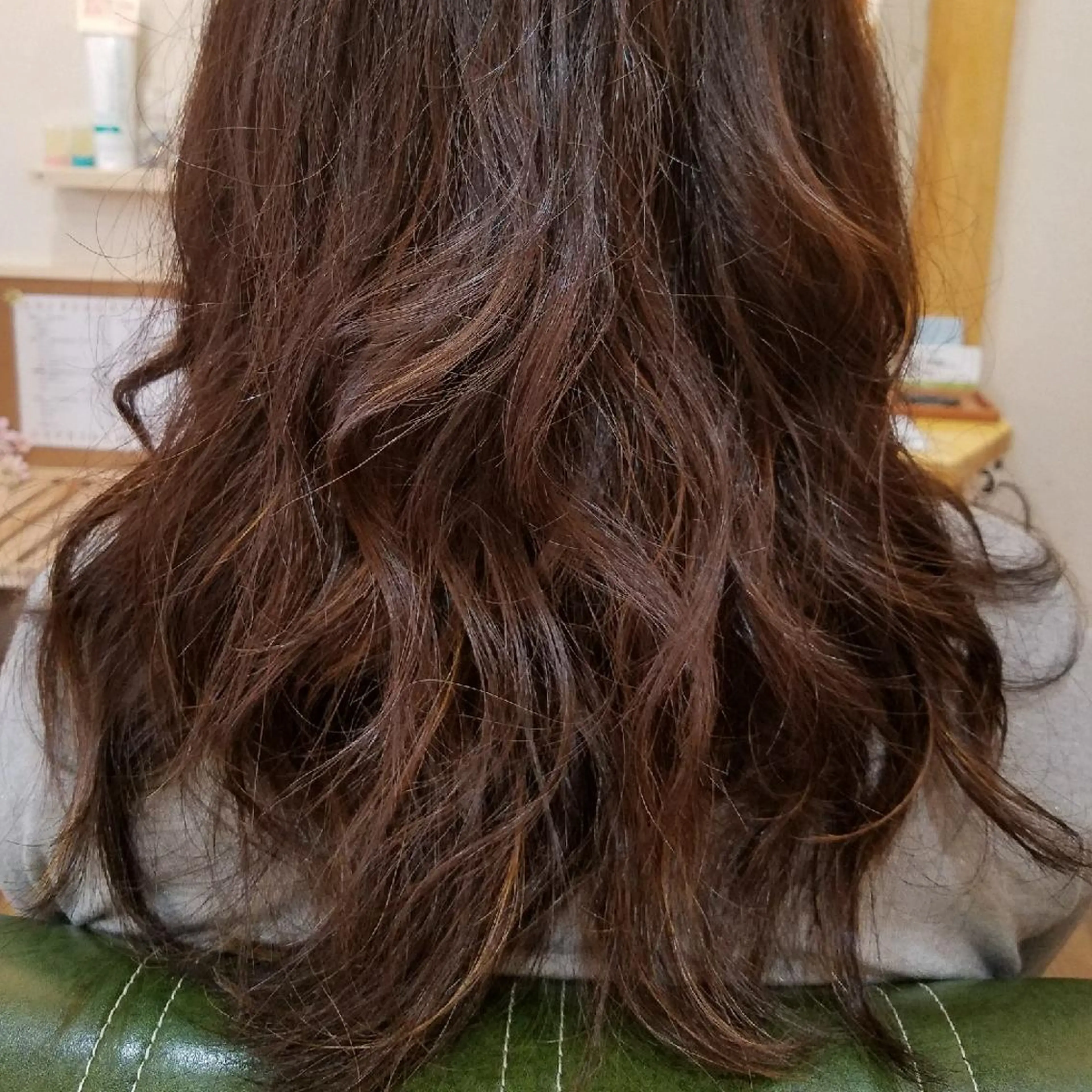 セミロング パーマ セミロングパーマ 片岡 賢次のヘアスタイル