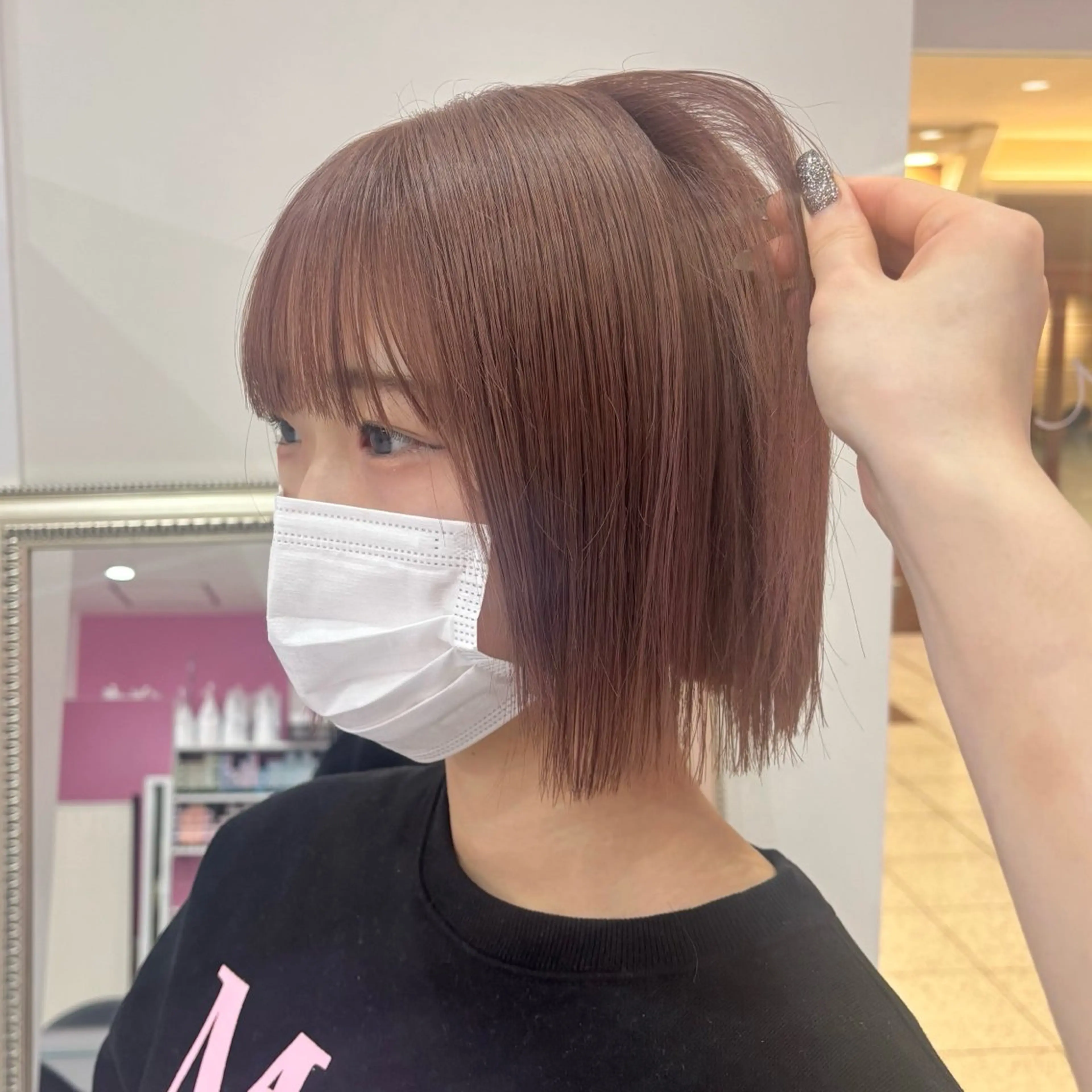 カラー 服部 沙弥佳のヘアスタイル