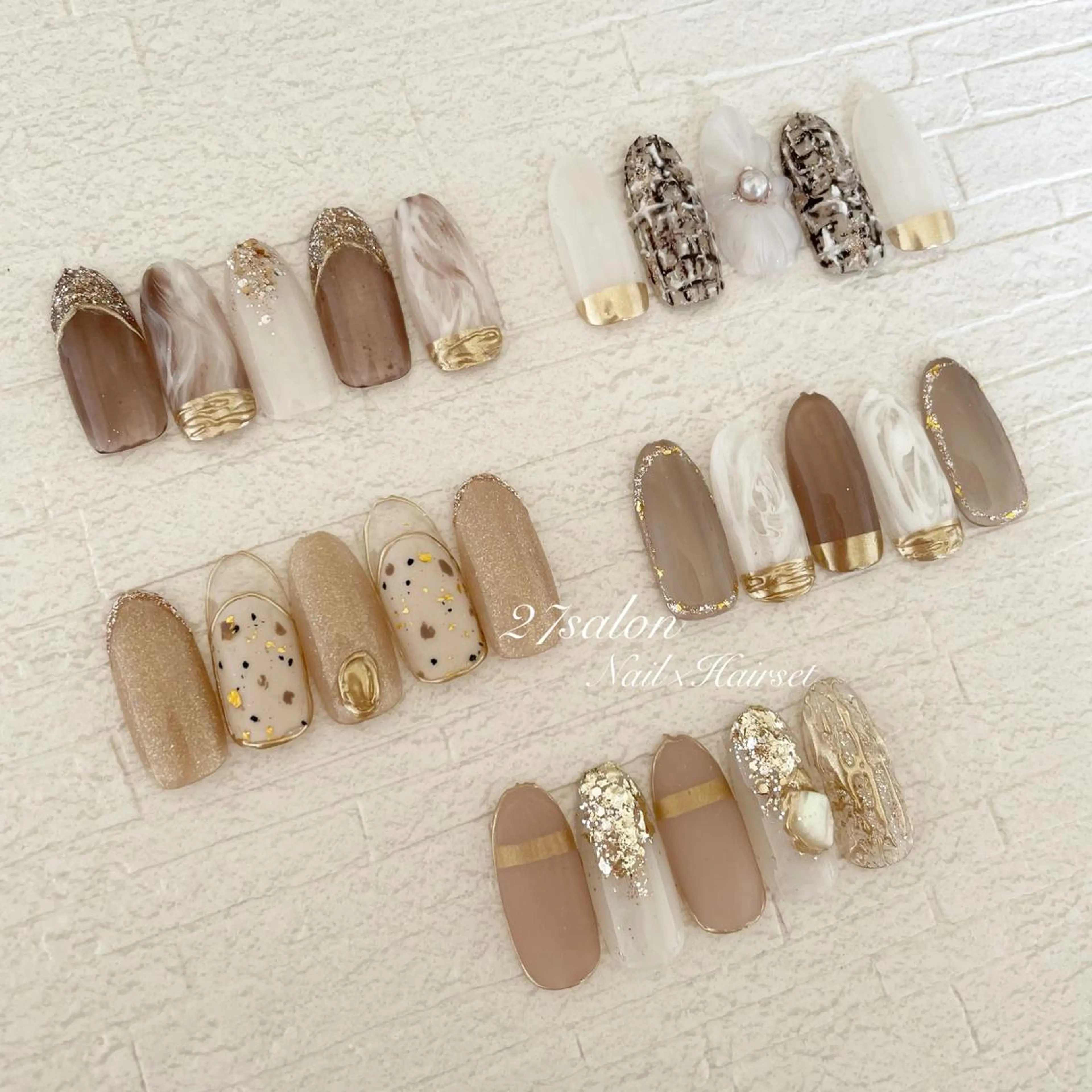 ネイル ニュアンスネイル 27salon yuinaのネイルデザイン