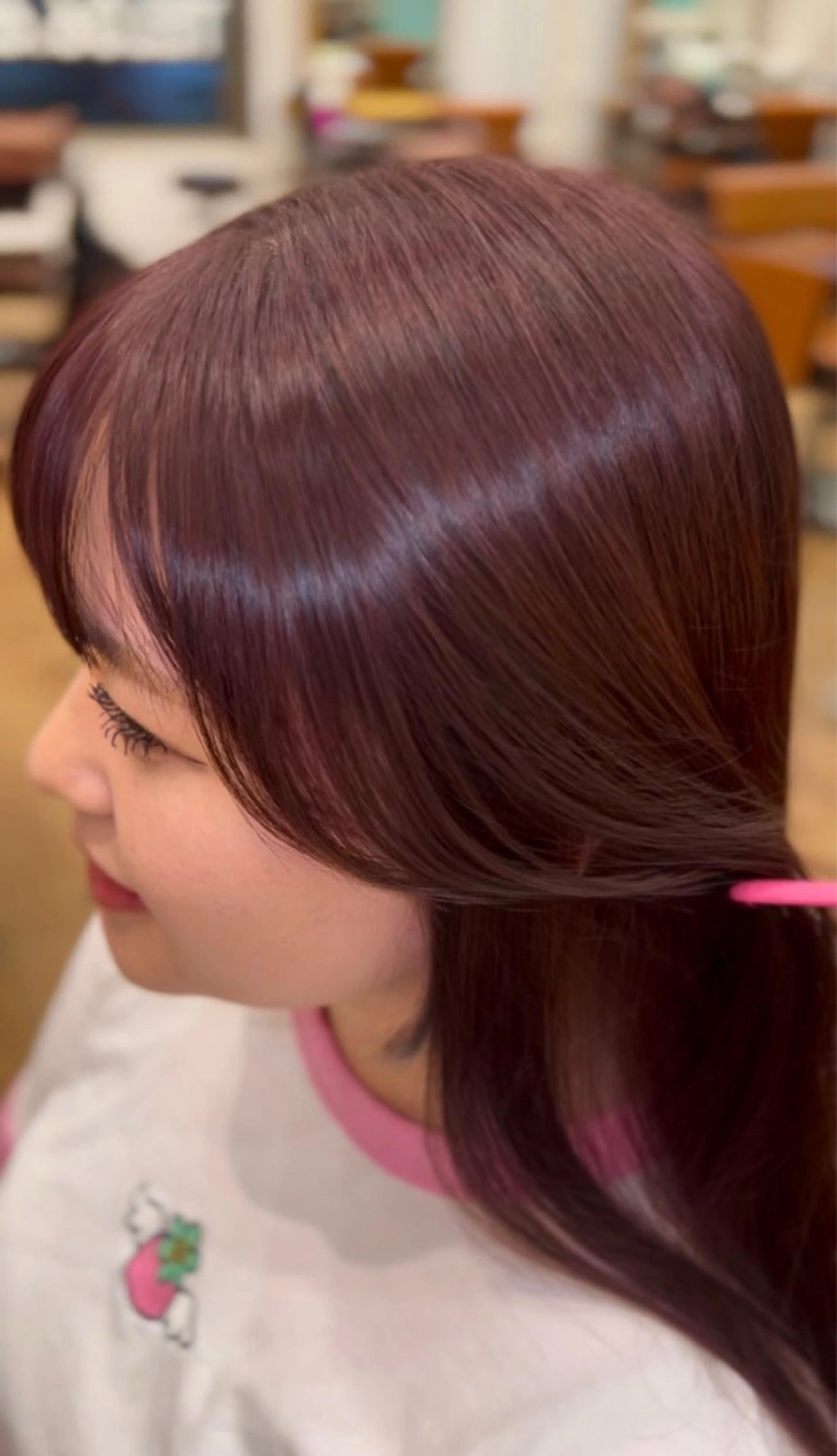 ロング 顔周りカット AIRI🌻 Agu hair🫧のヘアスタイル