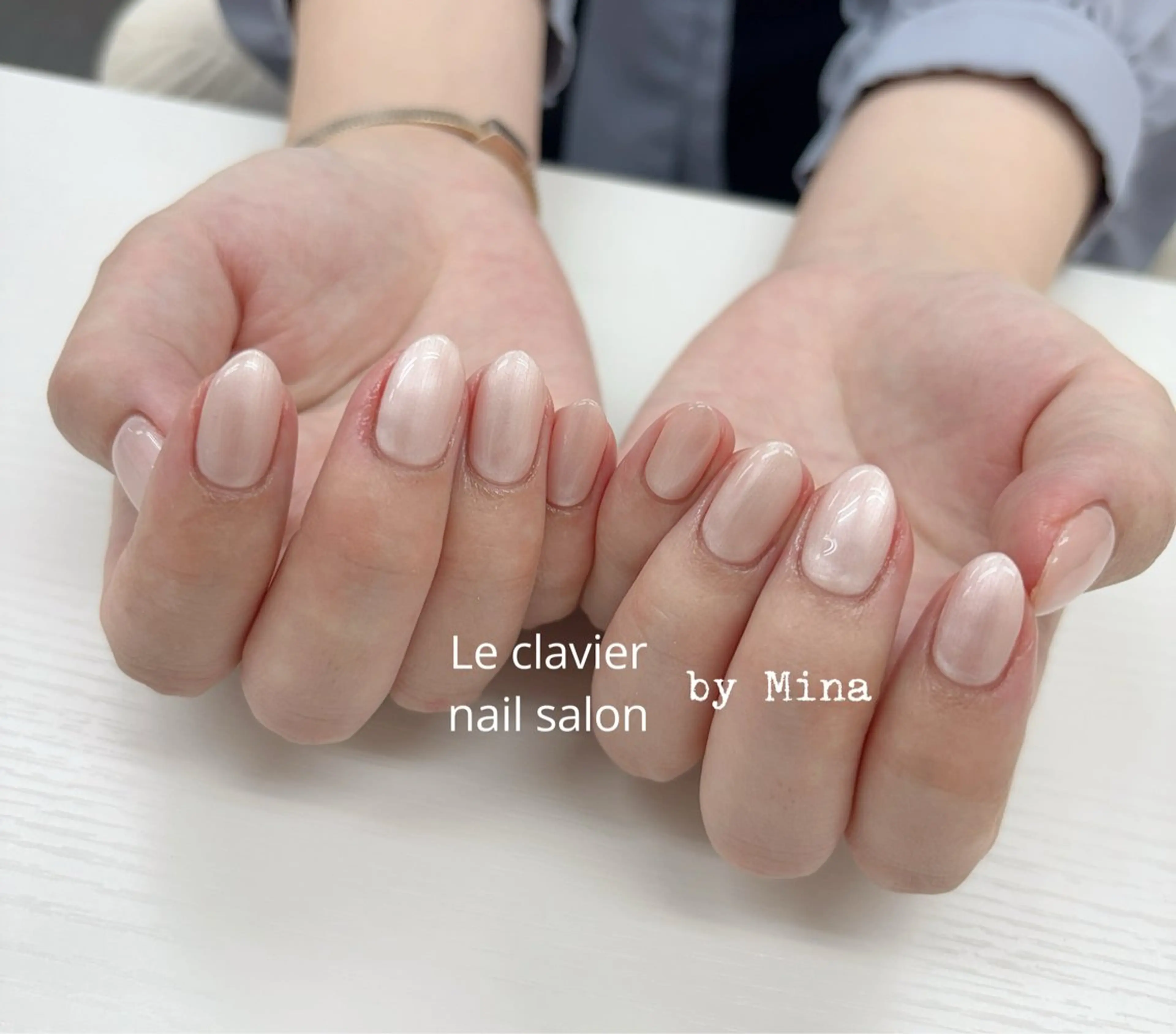 ネイル アートネイル 長さ出し ジェルネイル パラジェル スカルプネイル Mina Nailのネイルデザイン