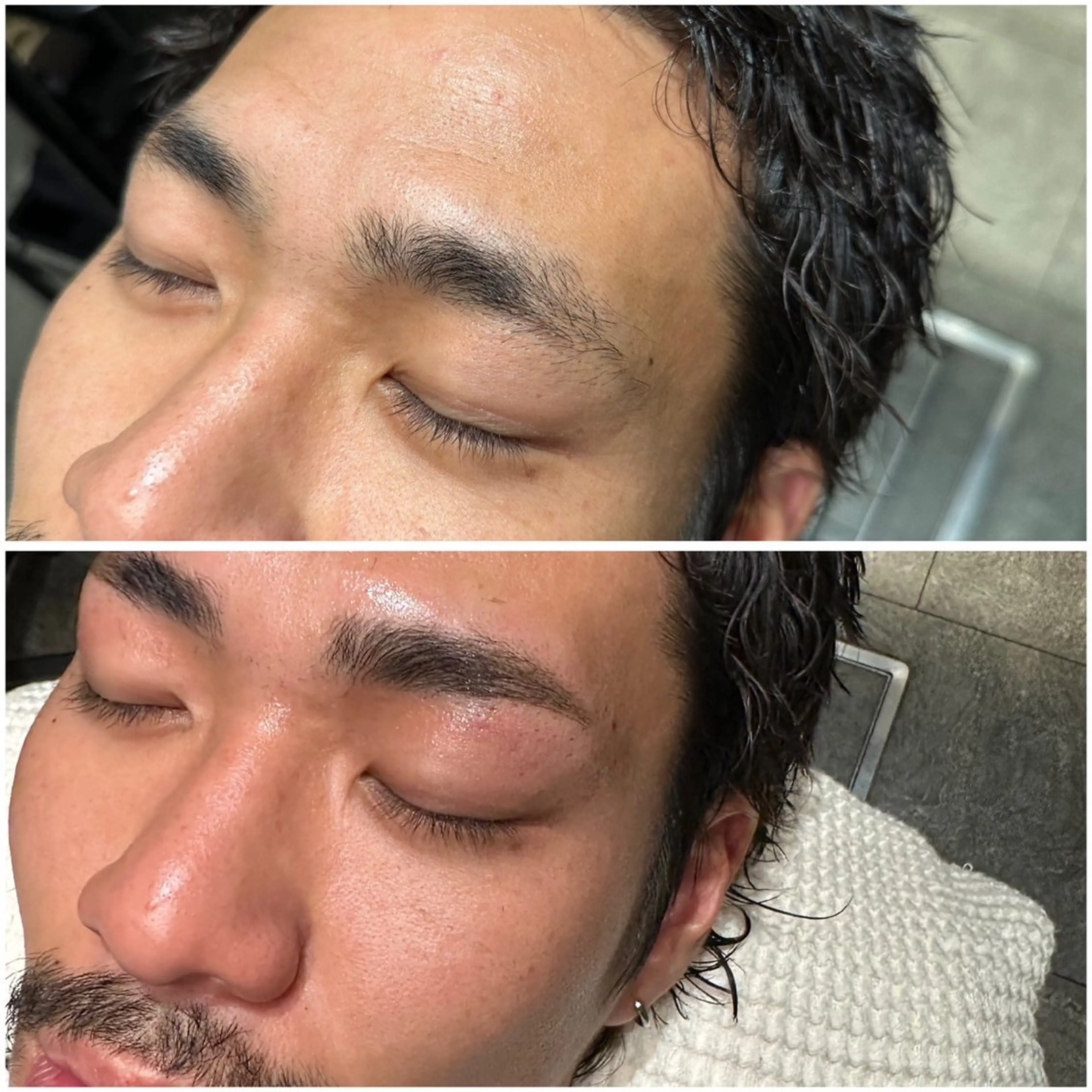 アイブロウ ワックス脱毛 眉カット 立川/メンズ特化 阿見のヘアスタイル