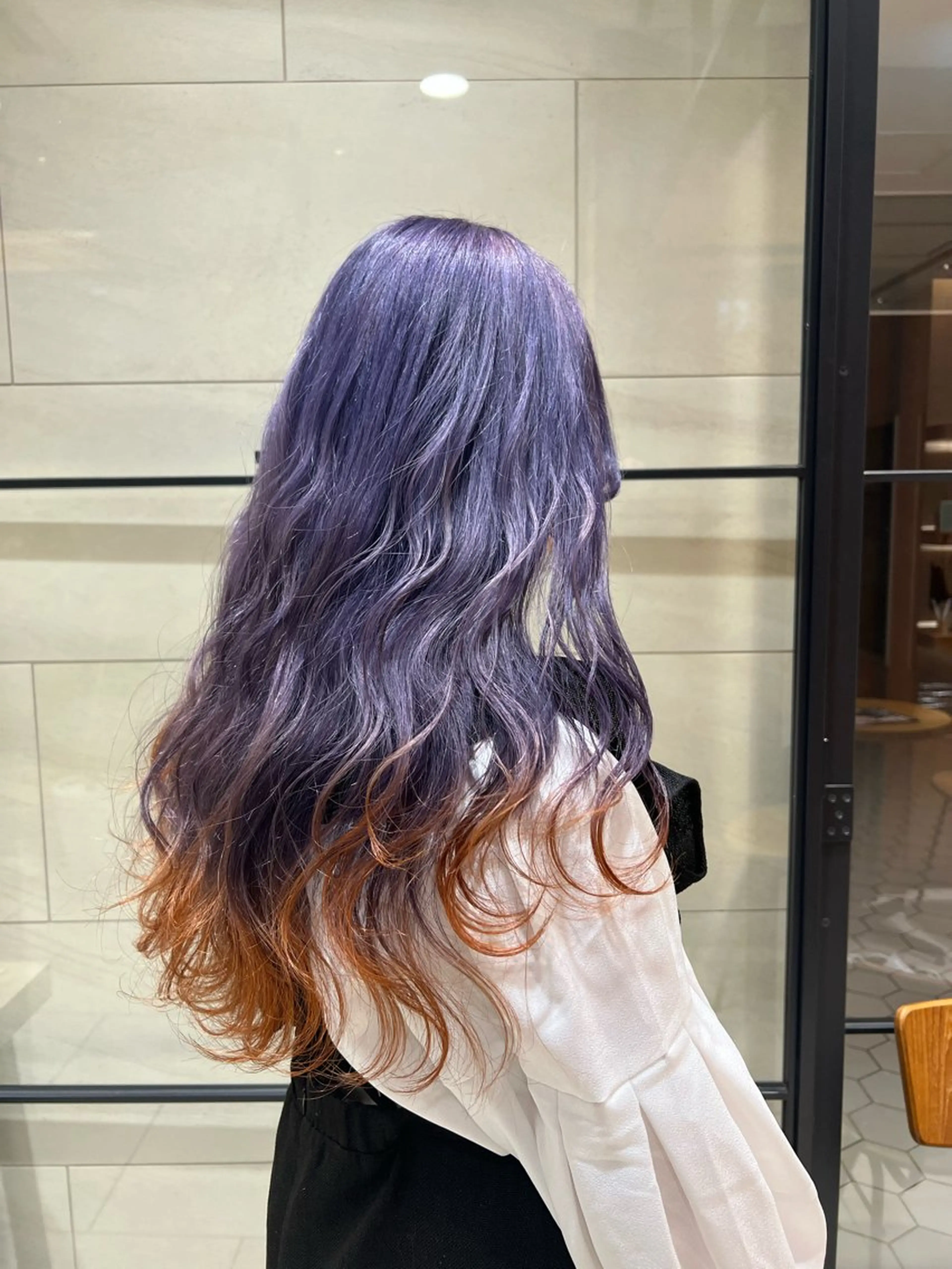 ロング カラー デザインカラー 似合わせカット 似合わせカラー/ヘア セット💐本多恵美のヘアスタイル