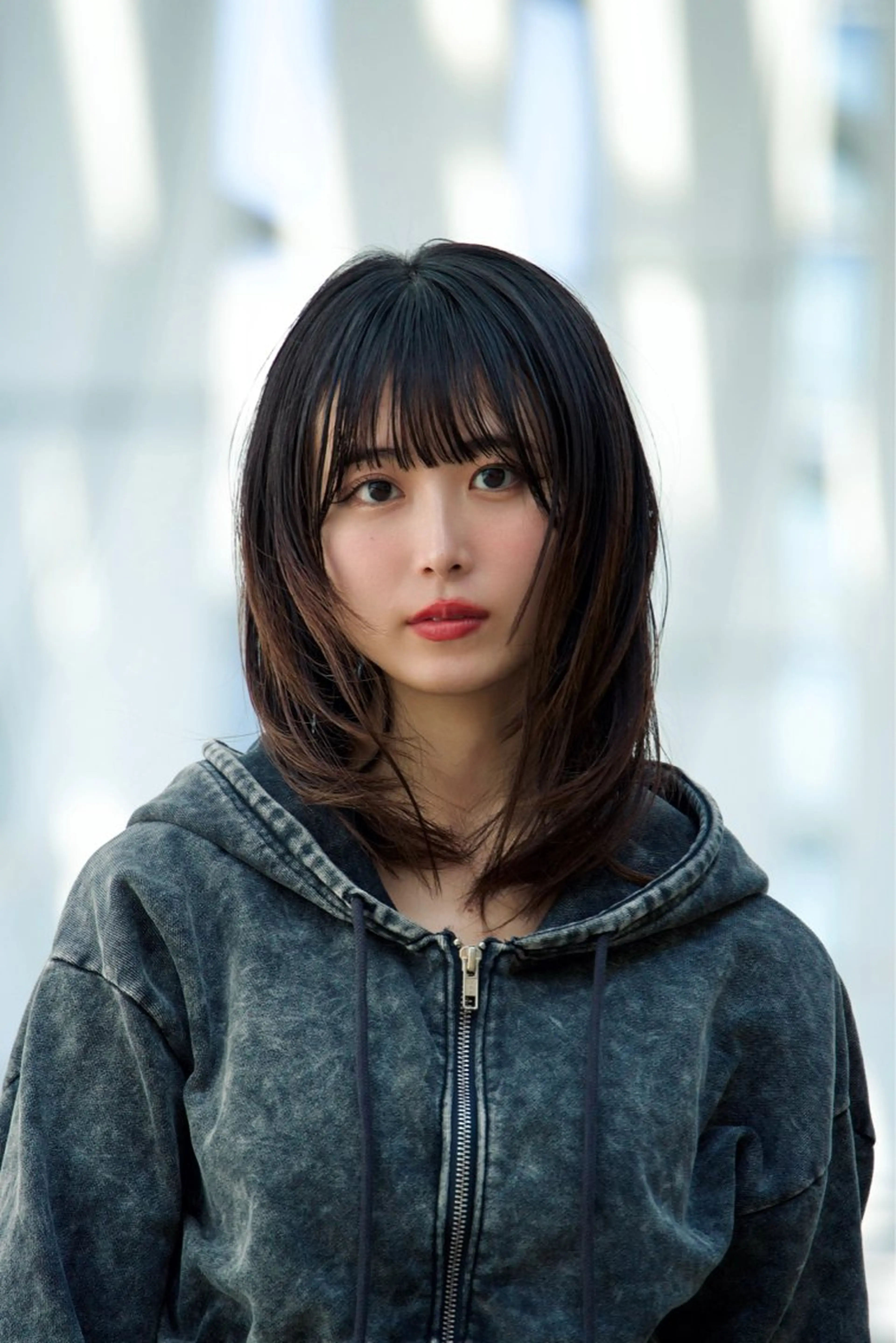 セミロング MINX似合わせボブ 髪質改善/岩城槙乃介のヘアスタイル