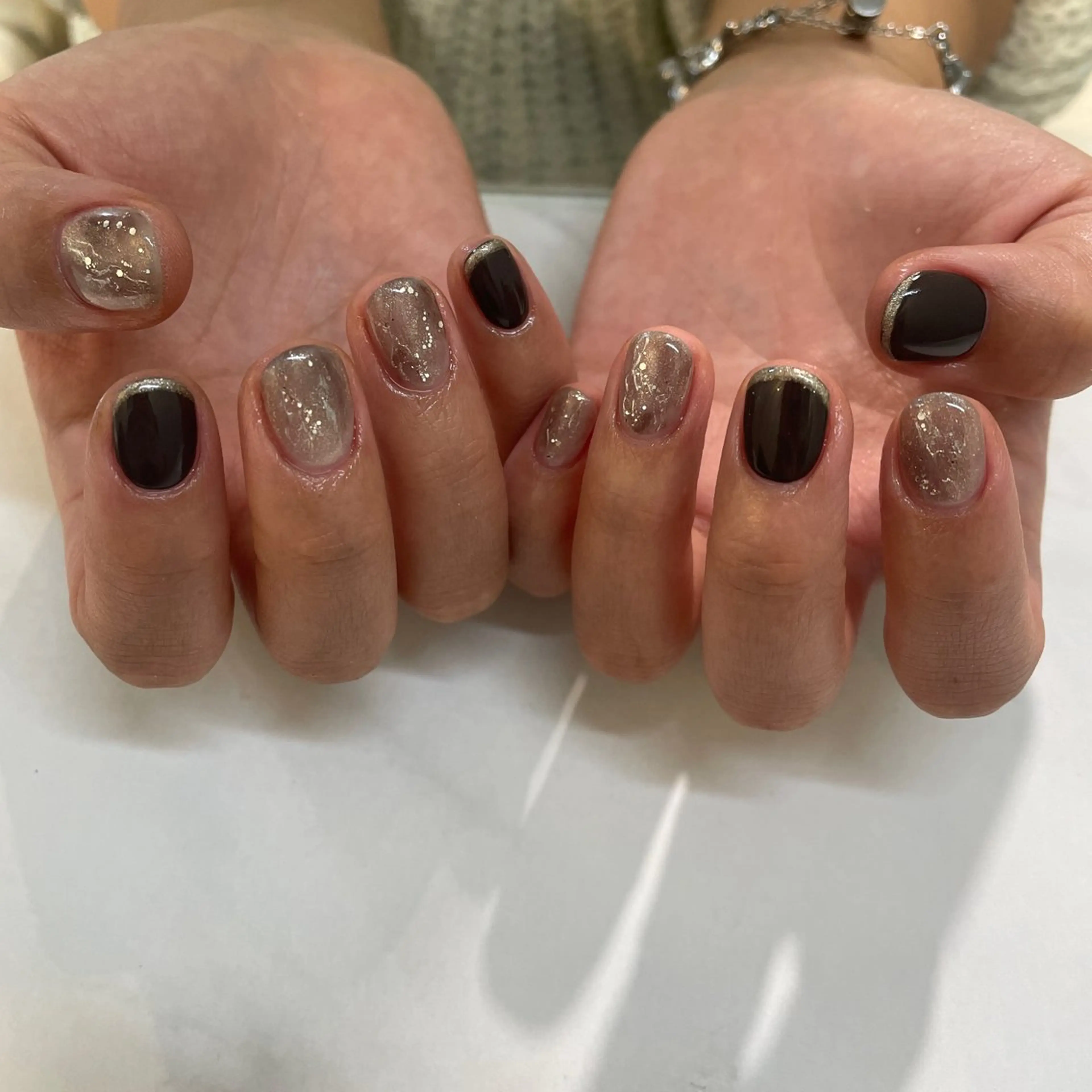 メンズハンドデザインオフ込み7700円の写真