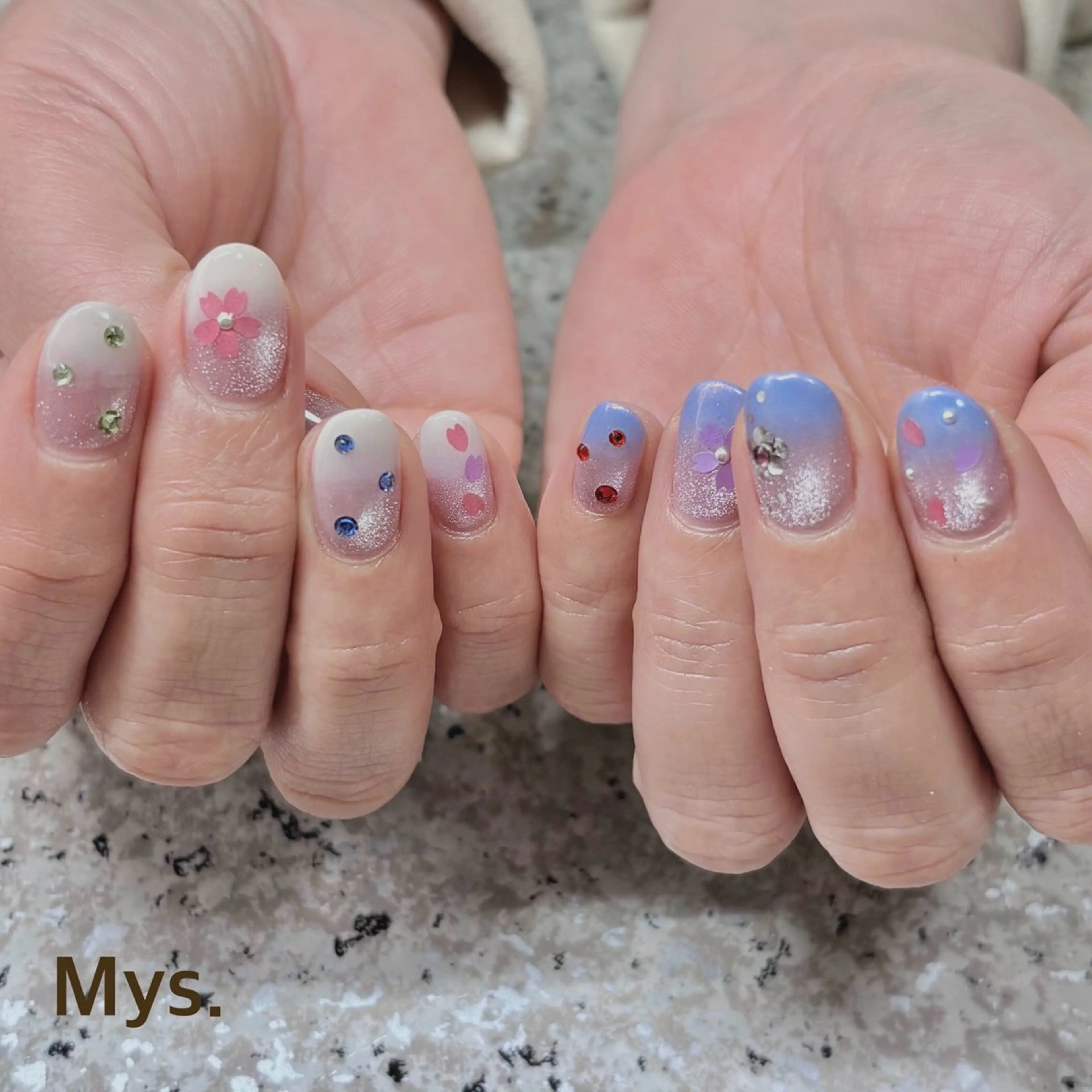 ネイル ハンドネイル Mys. 三上紗紀のネイルデザイン