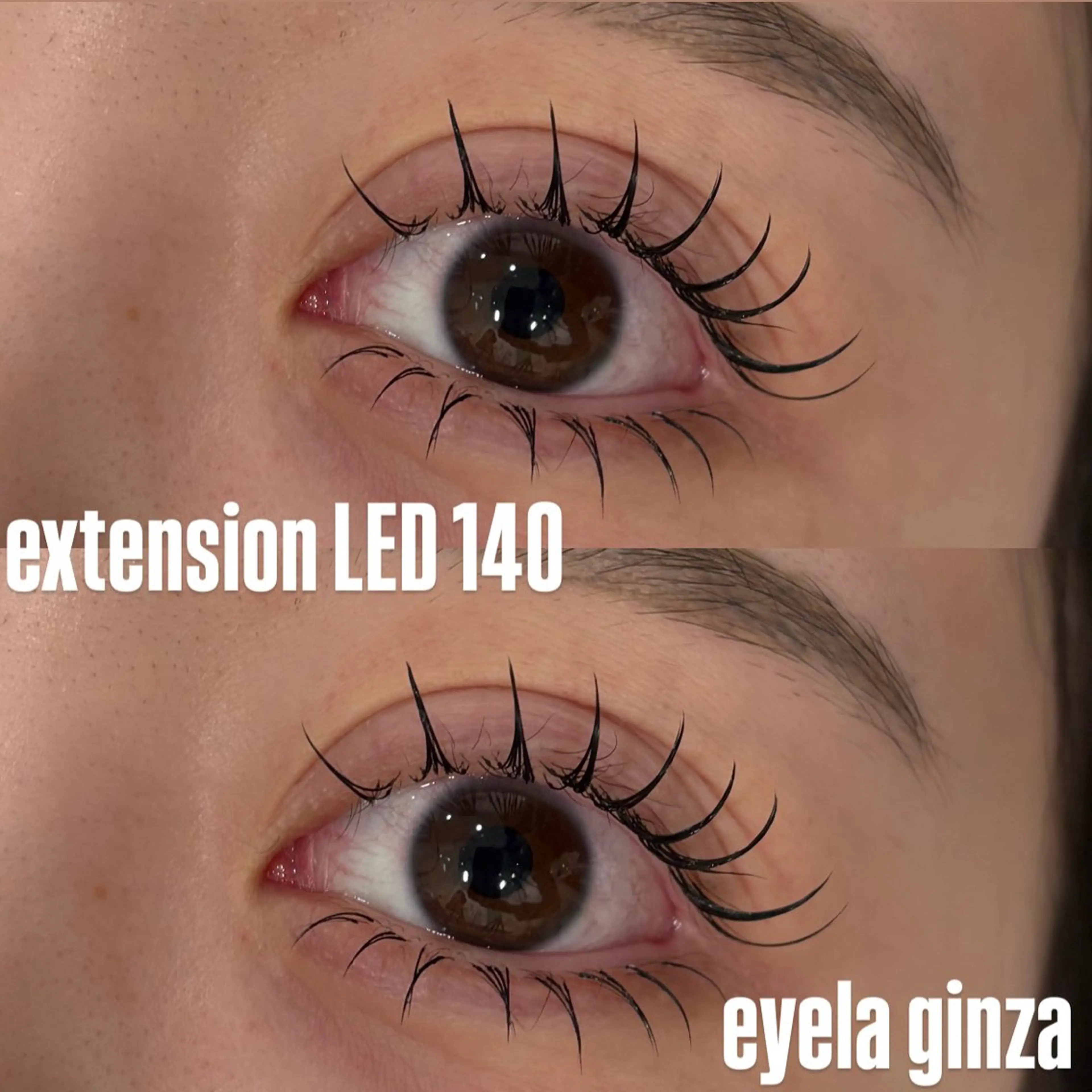 マツエク・マツパ EYELA maho 銀座のマツエク・マツパデザイン