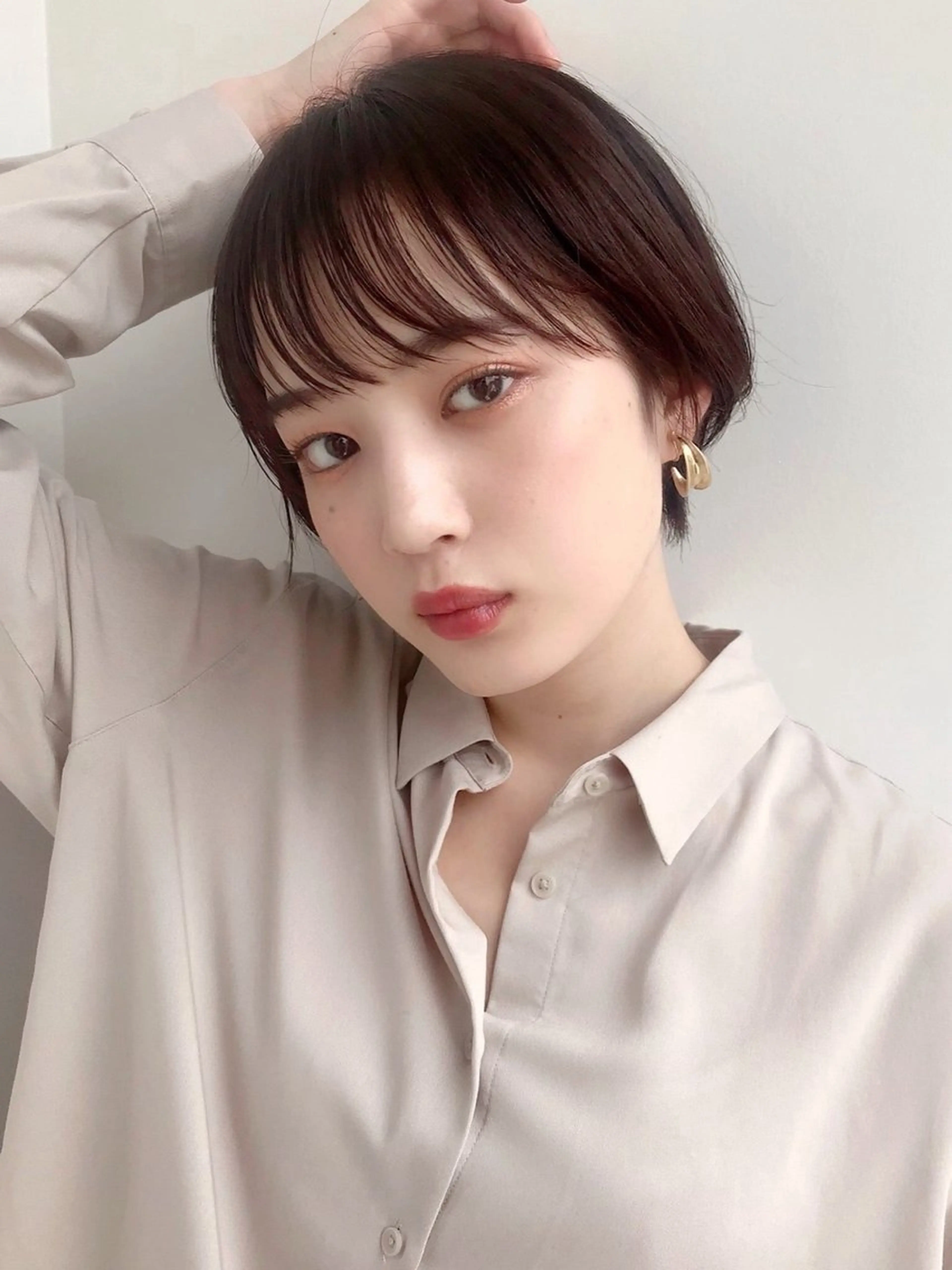 ショート カラー 髪質改善 柔らか質感/髪質改善 ⚡️Ren⚡のヘアスタイル