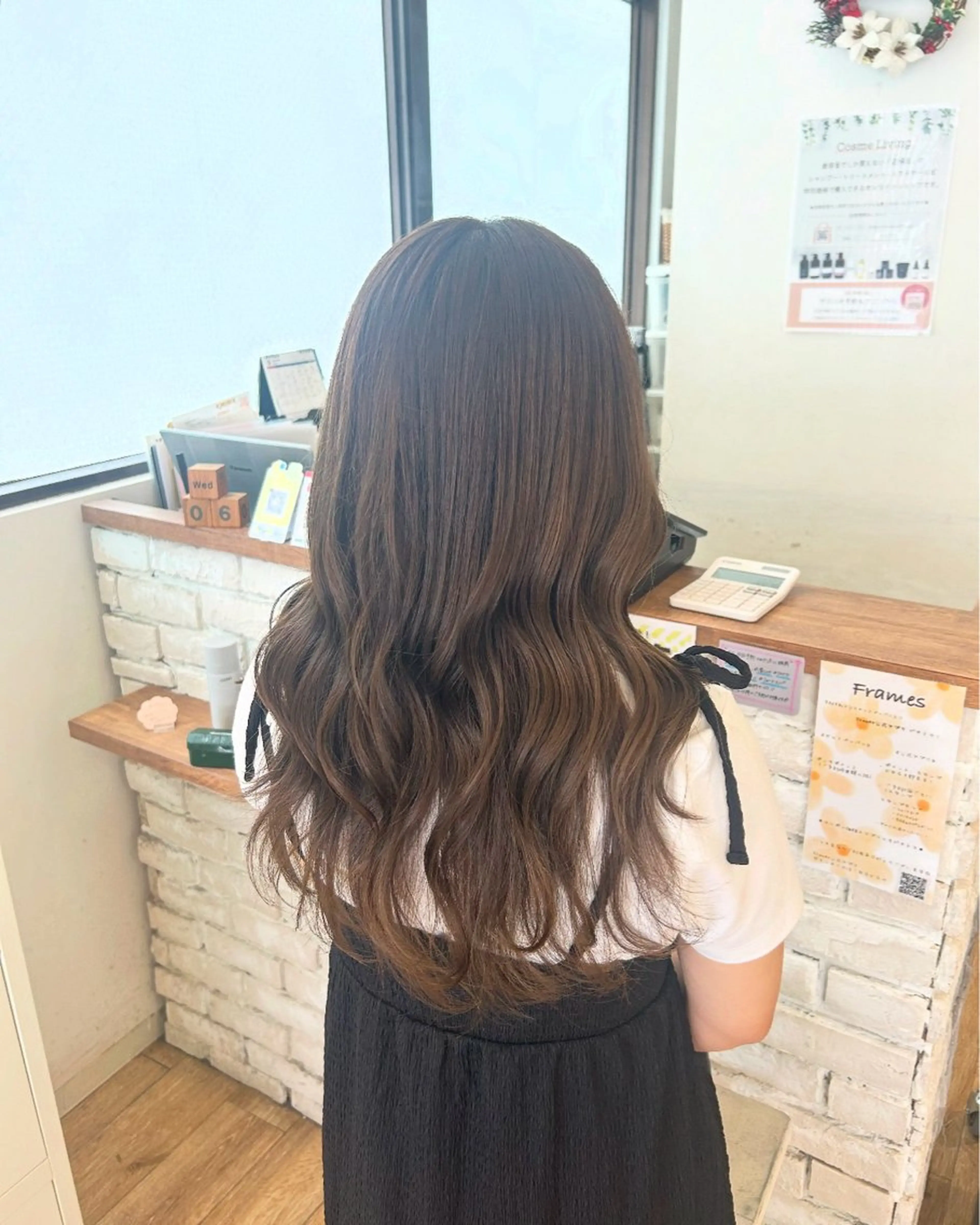 ロング カット ヘアカラー 🫧顔周りカット 🫧樫村優香のヘアスタイル