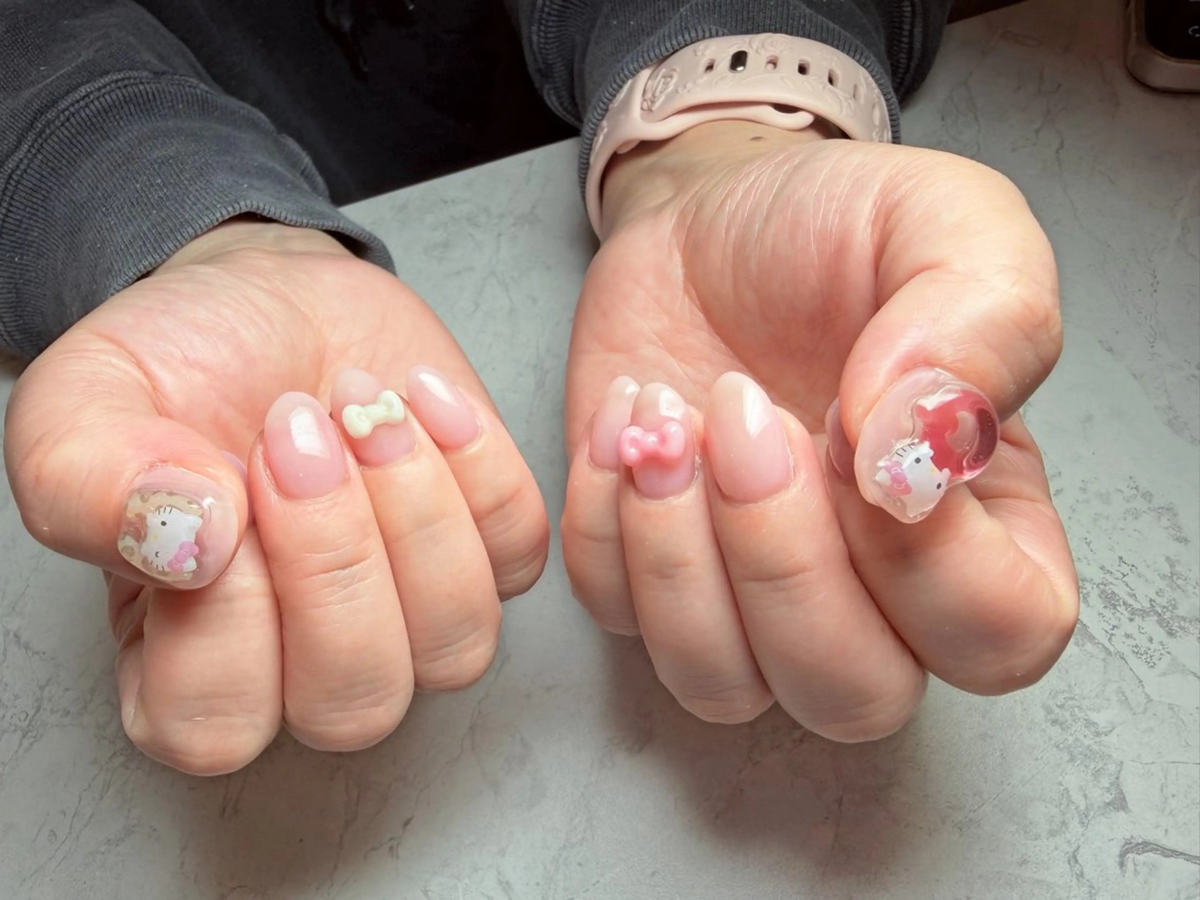 ネイル 持ち込み ワンカラーネイル nailme!/松下 侑未のネイルデザイン