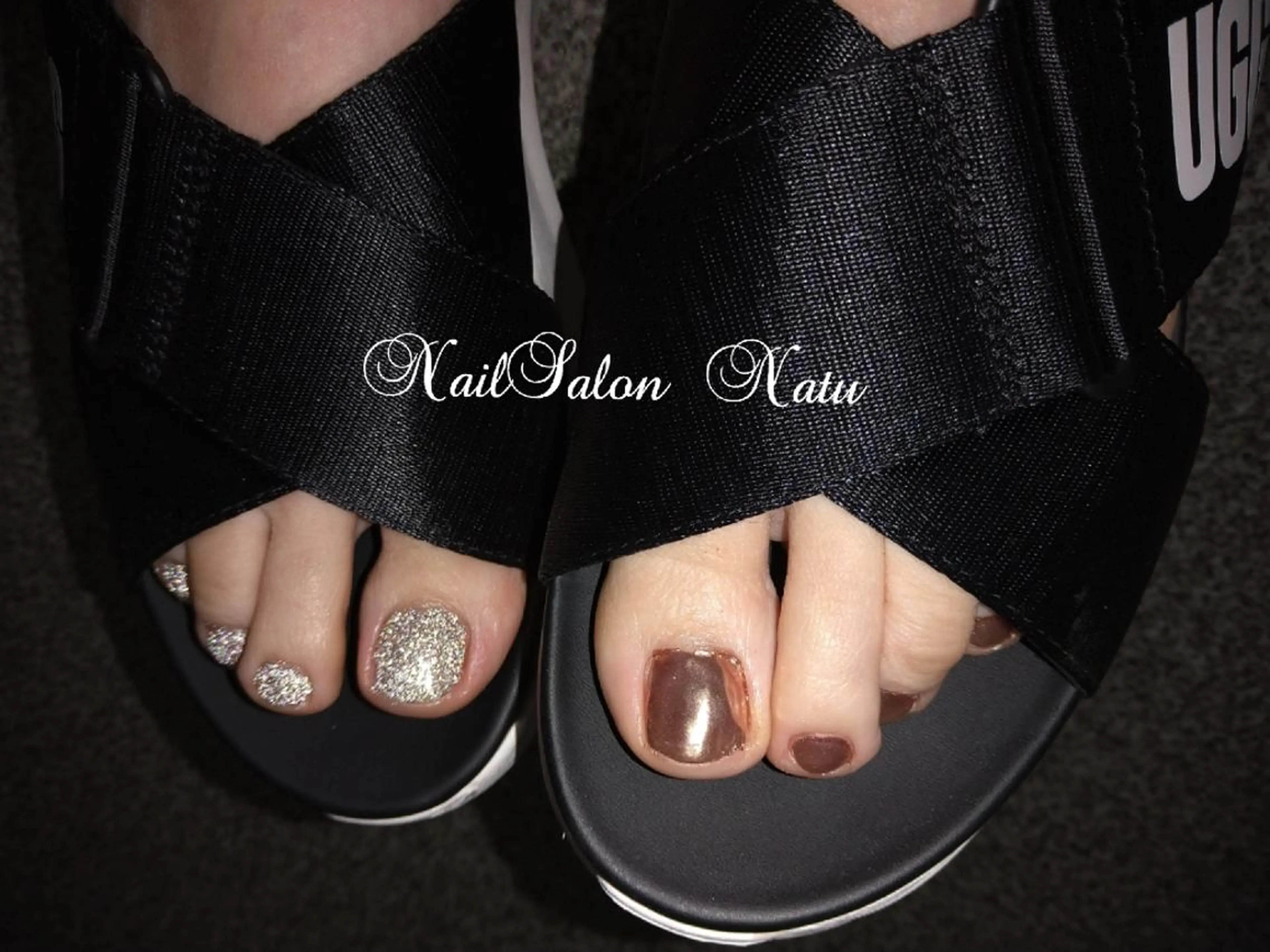 ネイル フラッシュネイル ミラーネイル ハンドネイル nailsalon　 Natuのネイルデザイン