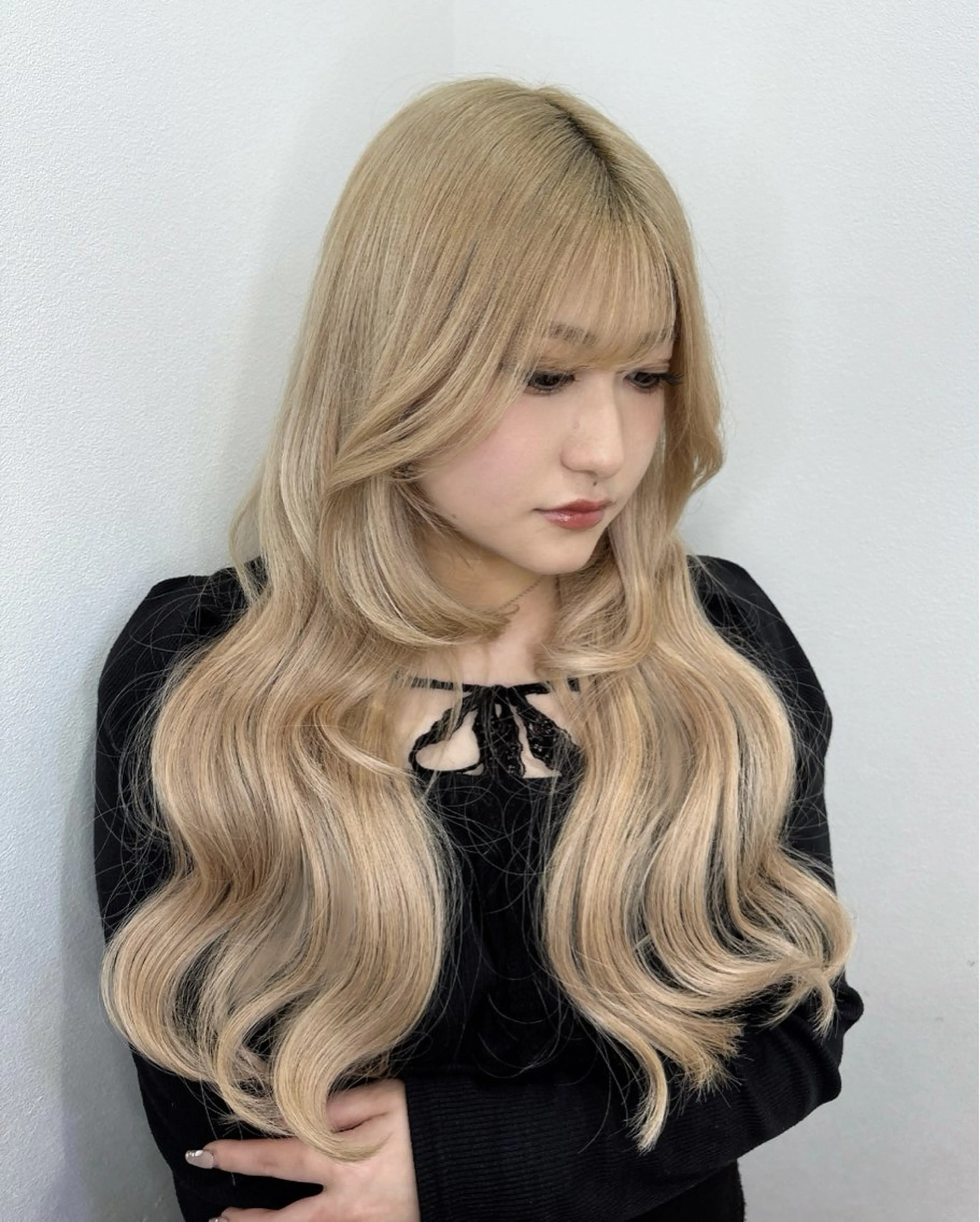 ロング 韓国レイヤーカット/ AIRIのヘアスタイル