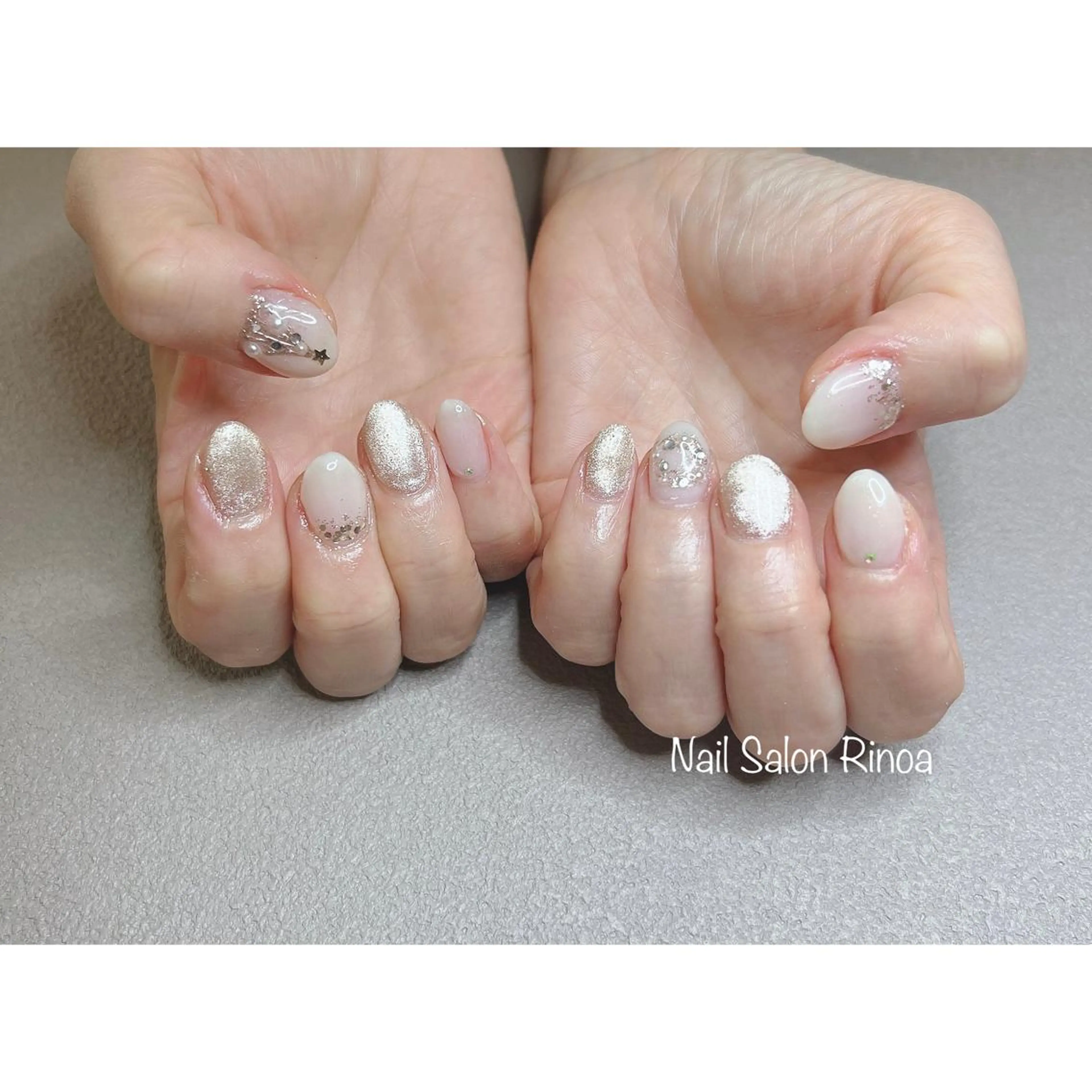 ネイル ハンドネイル フットネイル Nail Salon Rinoaのネイルデザイン