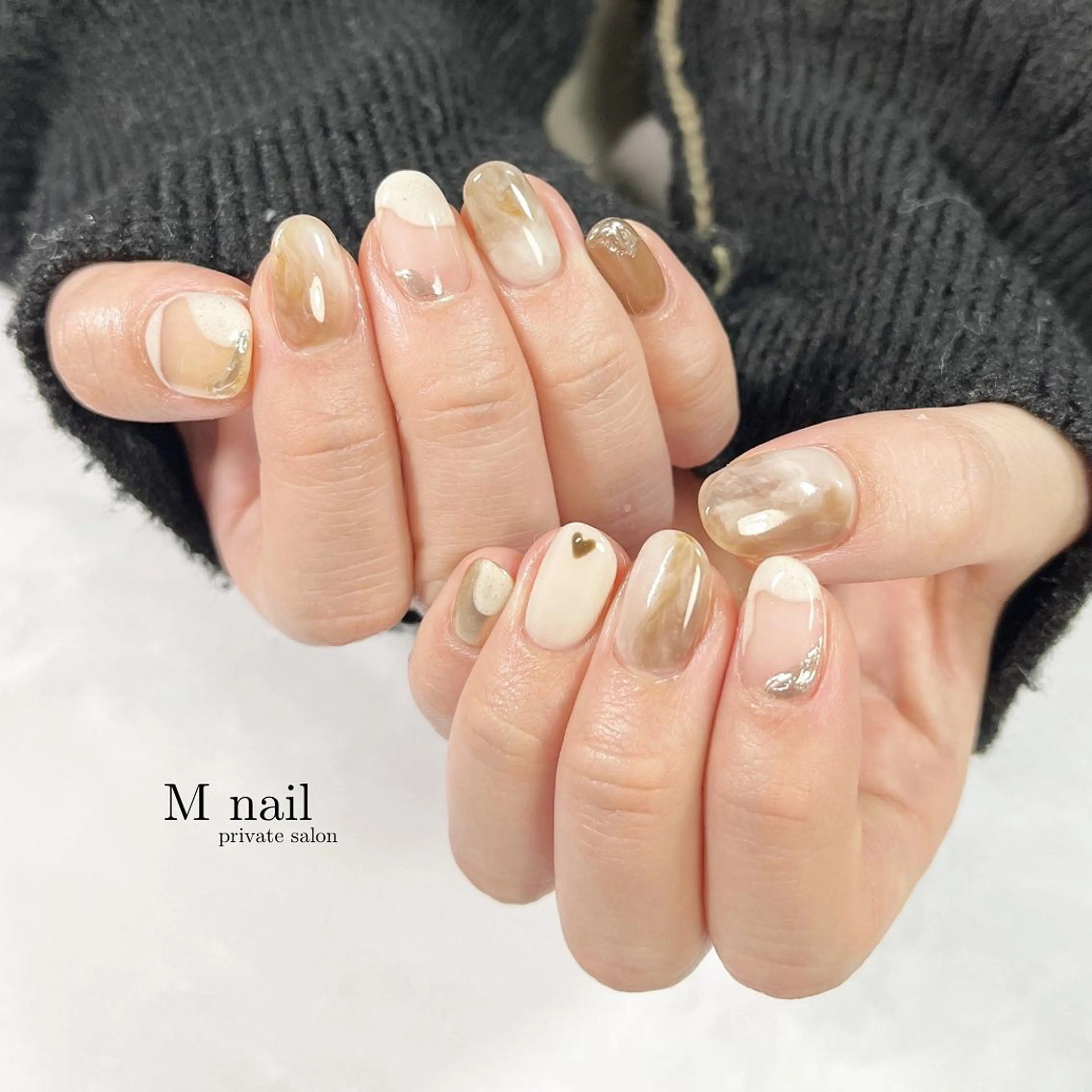 ネイル ハンドネイル M　nail所属・M nailのネイルデザイン