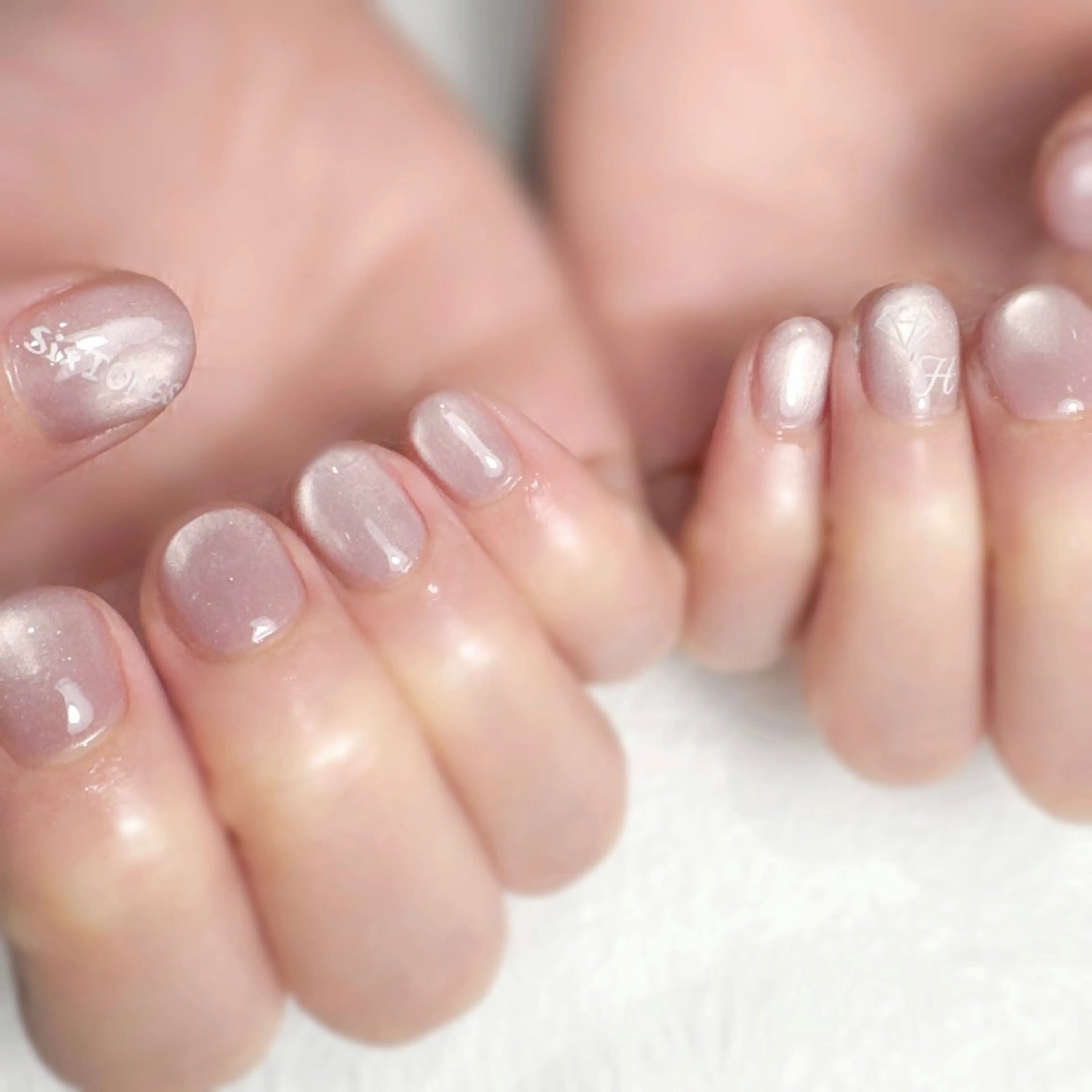 ショート ハンドネイル Re nailのネイルデザイン