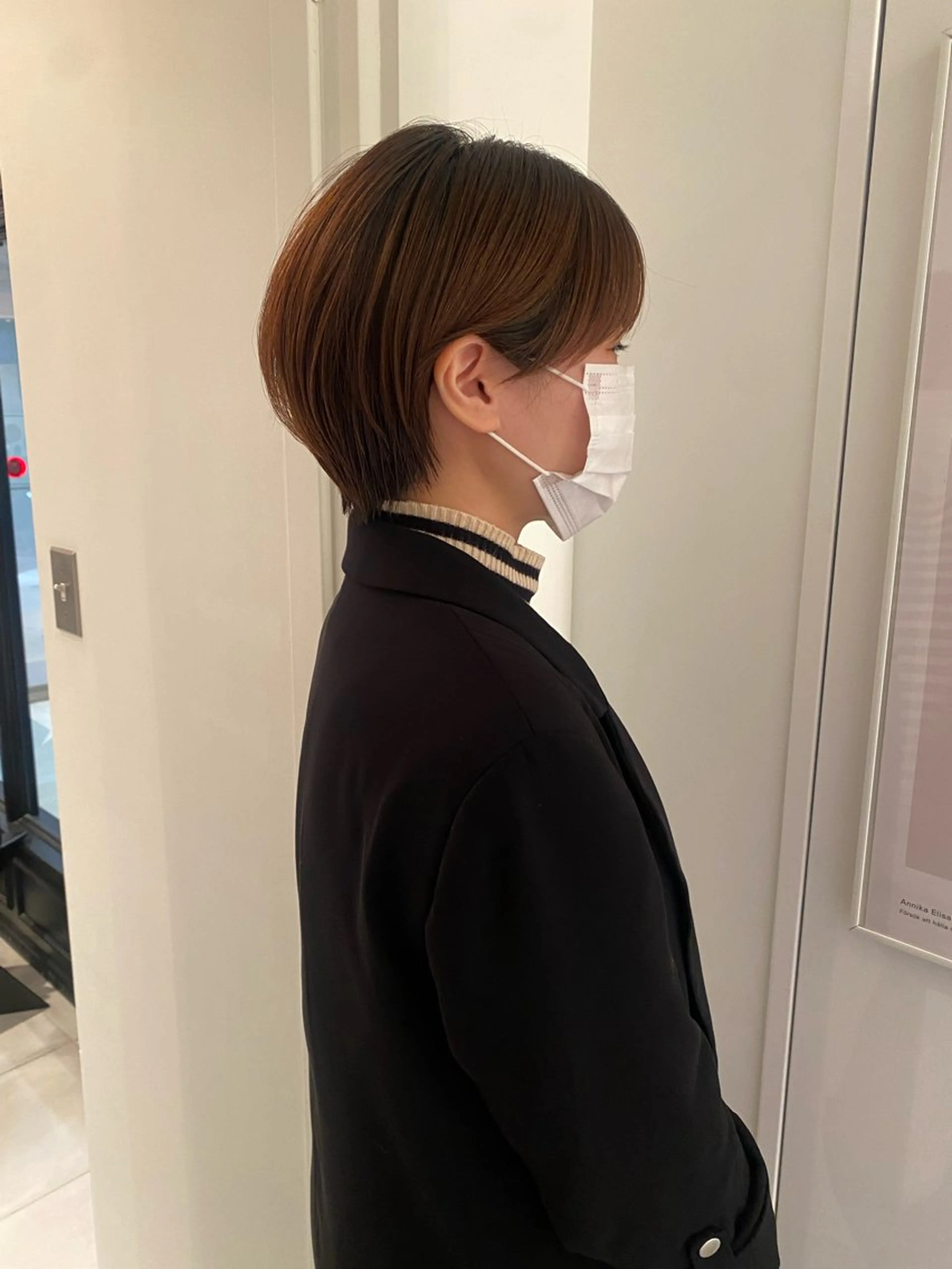 ショート riria/ボブ /透明感カラー🎀のヘアスタイル