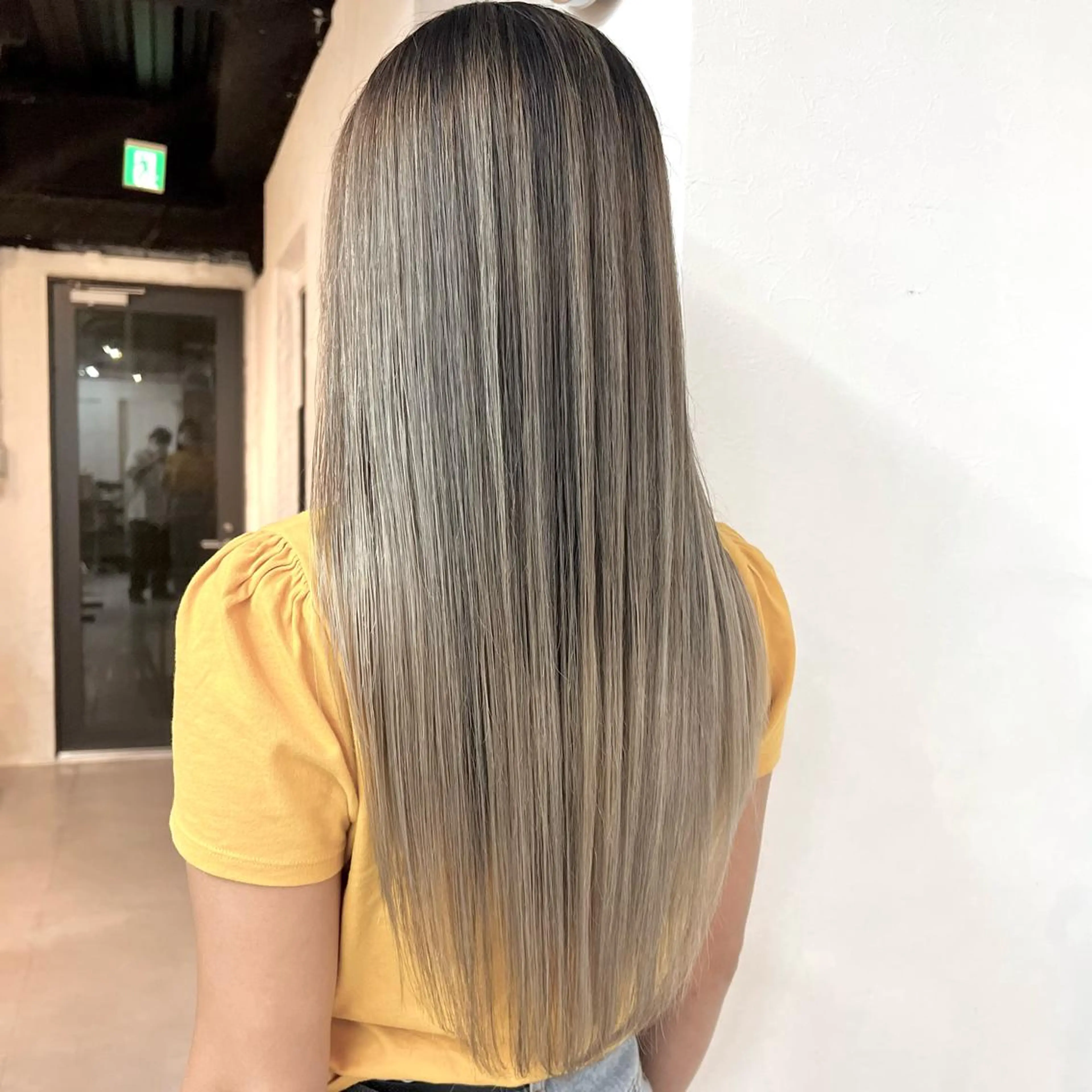 ロング カラー ✨韓国/外国人風✨ 江原巧のヘアスタイル