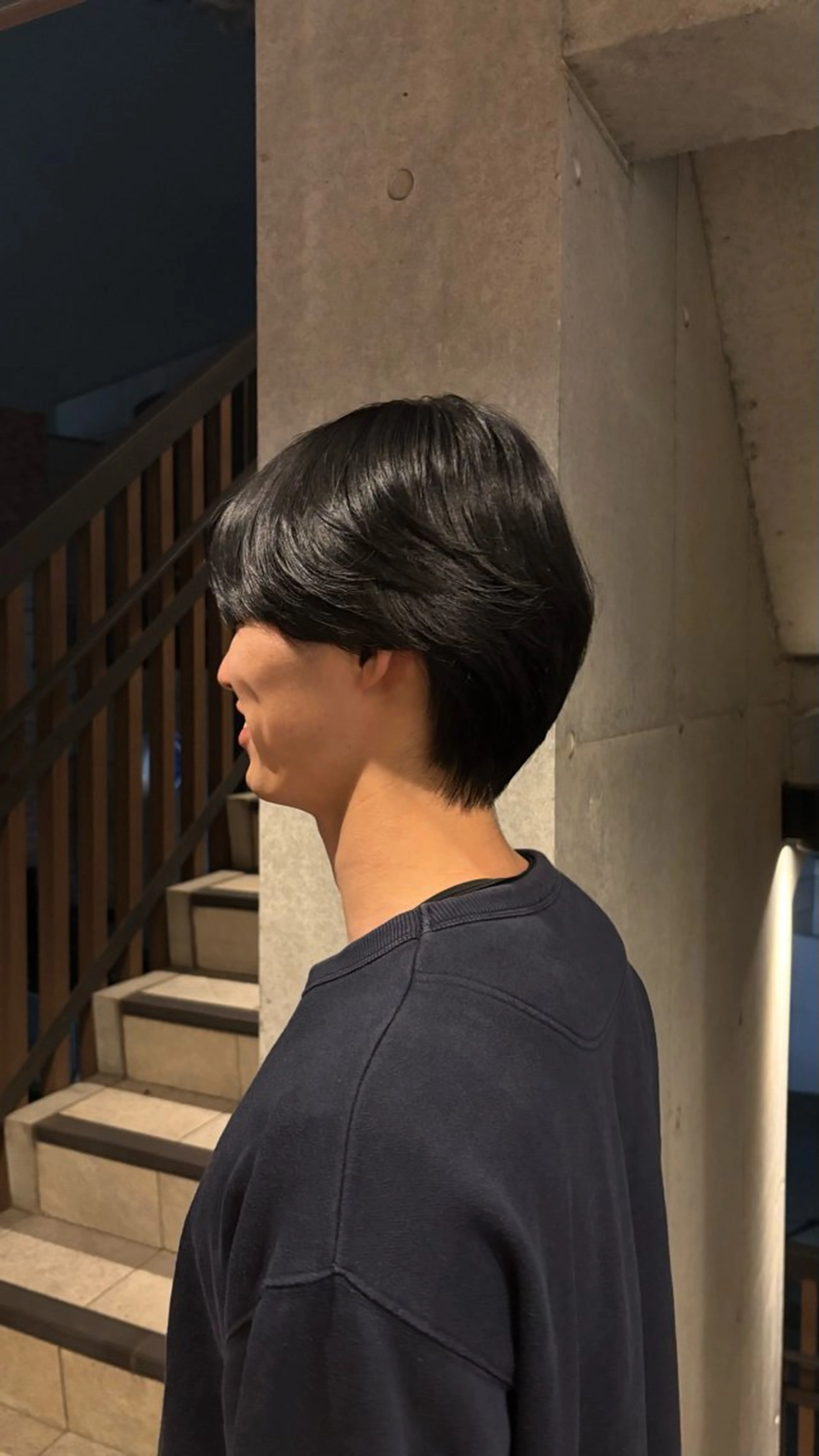 パーマ メンズ 髙橋 実夢のヘアスタイル