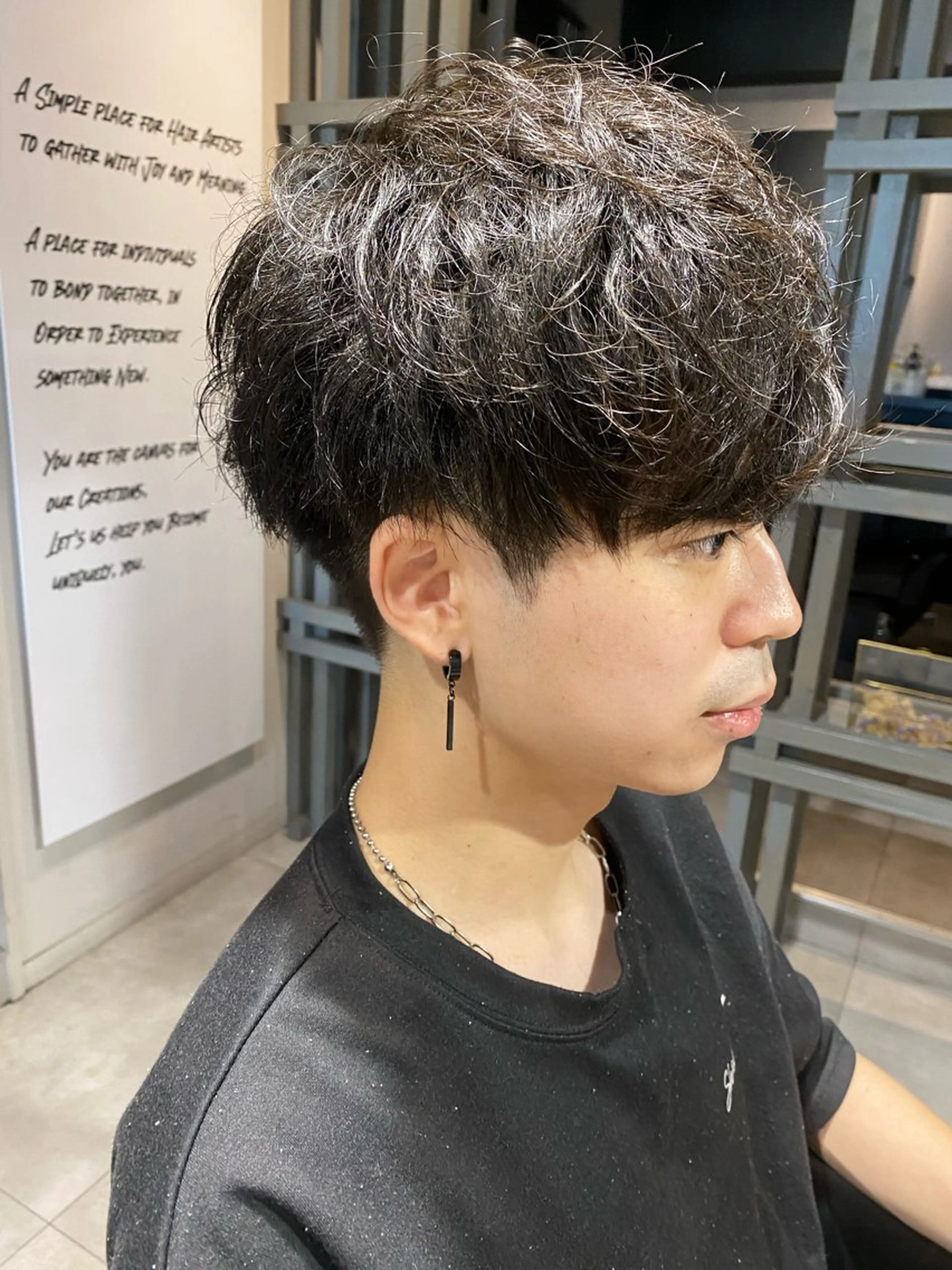 ミディアム メンズ カット 似合う髪型が 分からない方へのヘアスタイル