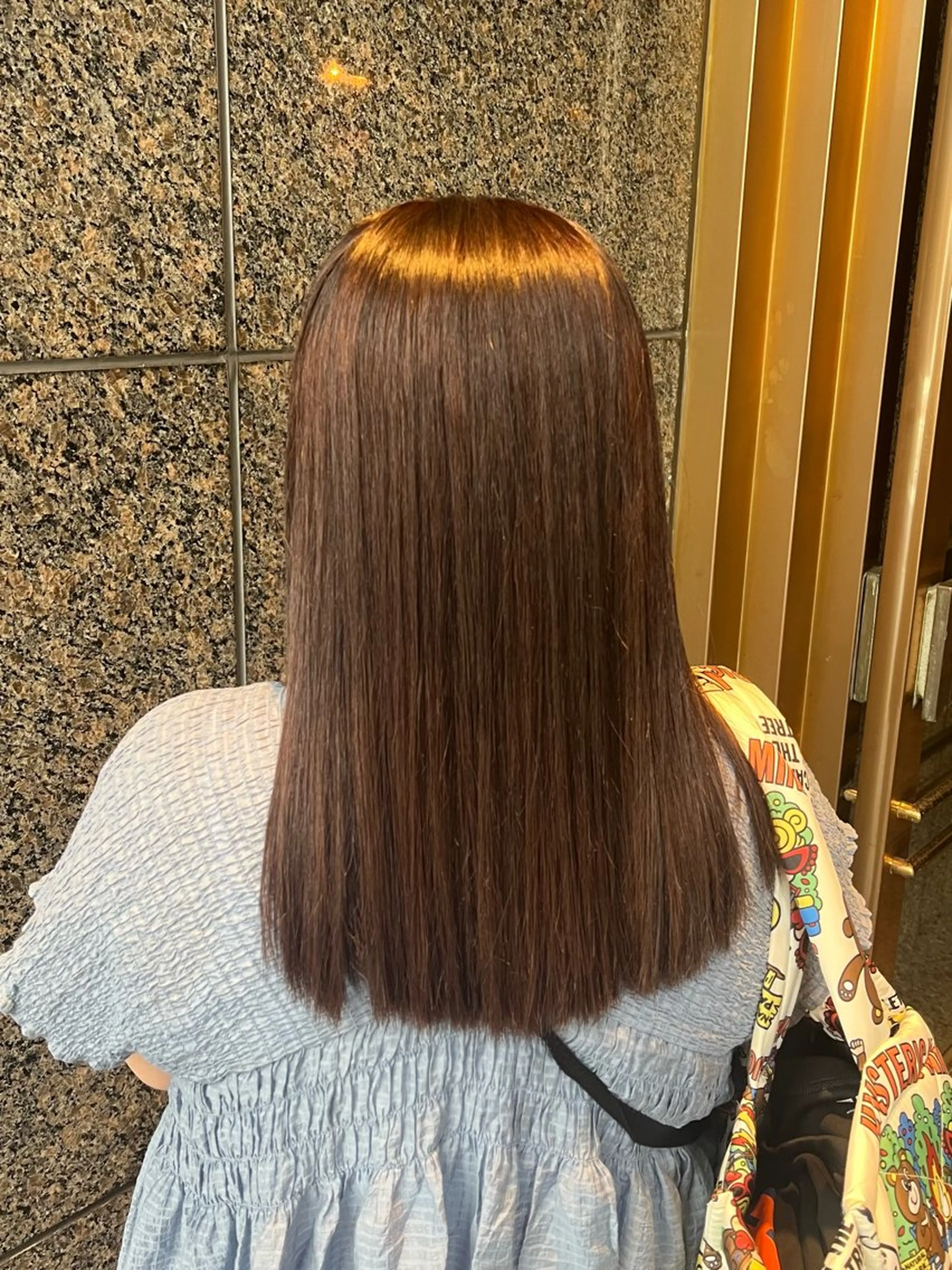カラー ヘッドスパ 喜友名 ウララのヘアスタイル