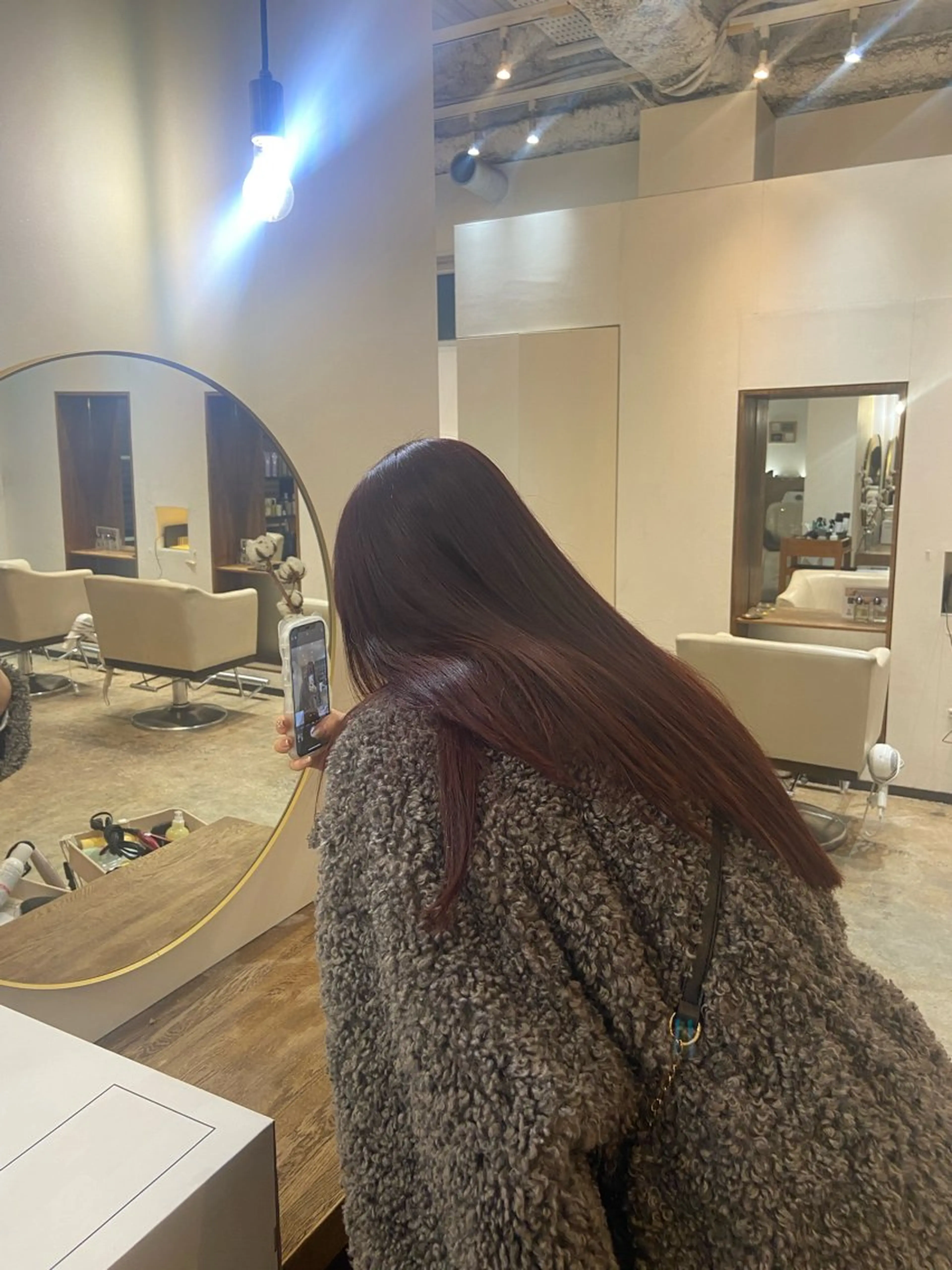 ロング カラー miku 🫧のヘアスタイル