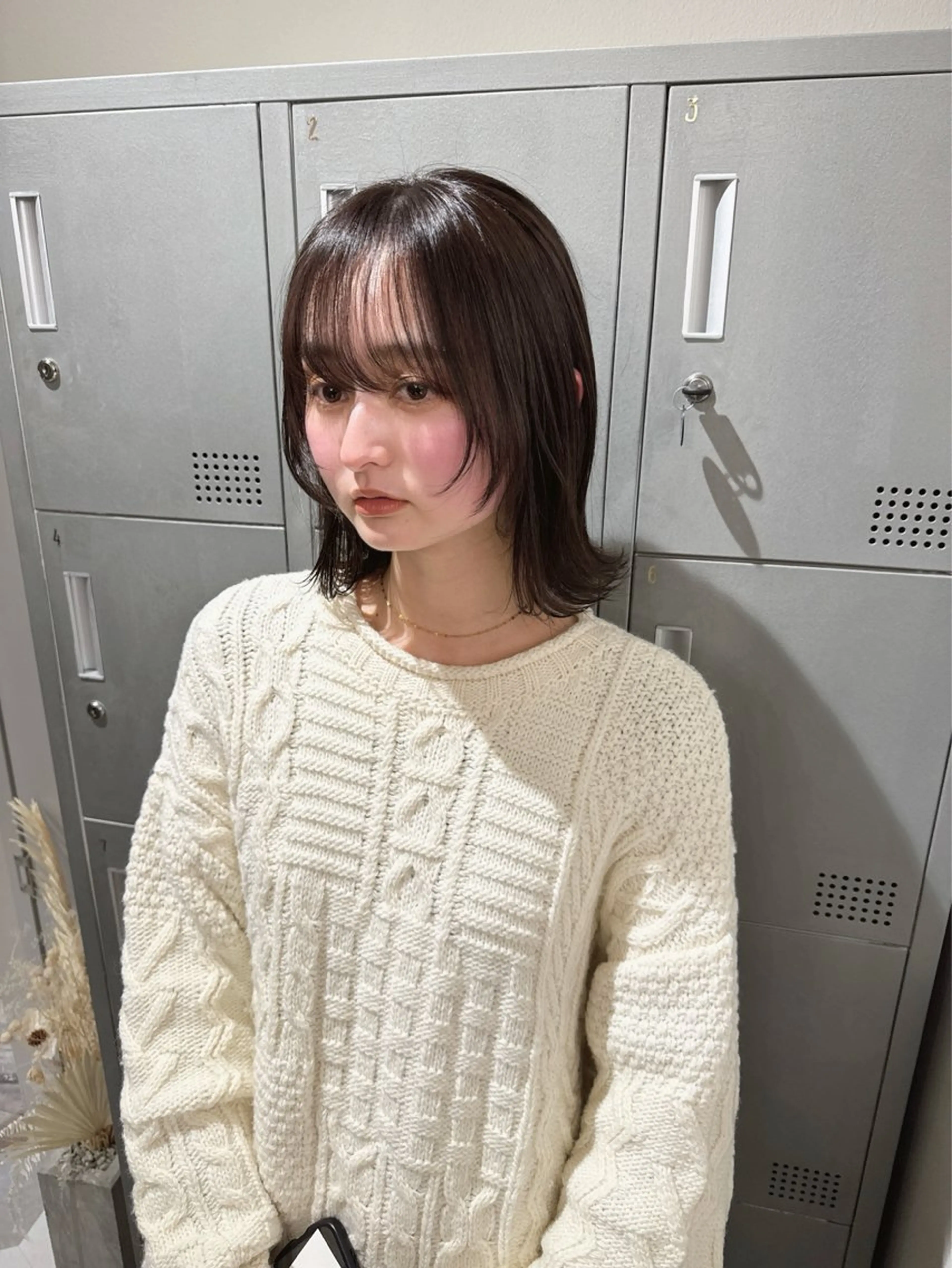 ミディアム カット ヘアカラー 【天満1艶髪】潤艶/ 髪質改善🌹釣本竜哉のヘアスタイル