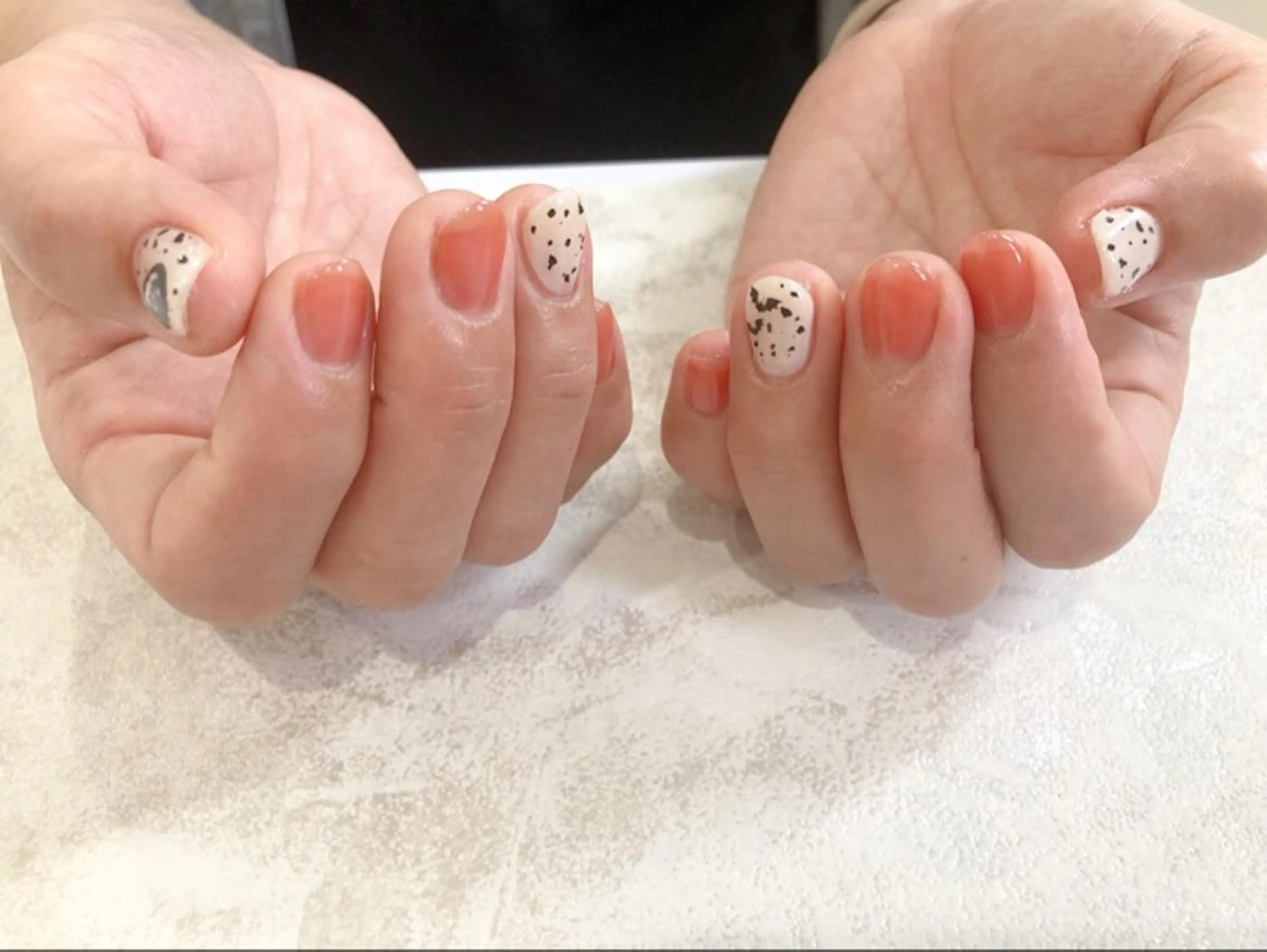 ショート キッズ ネイル ハロウィン ジェルネイル ハロウィン パラジェル Luana nail (ルアナネイル)のネイルデザイン