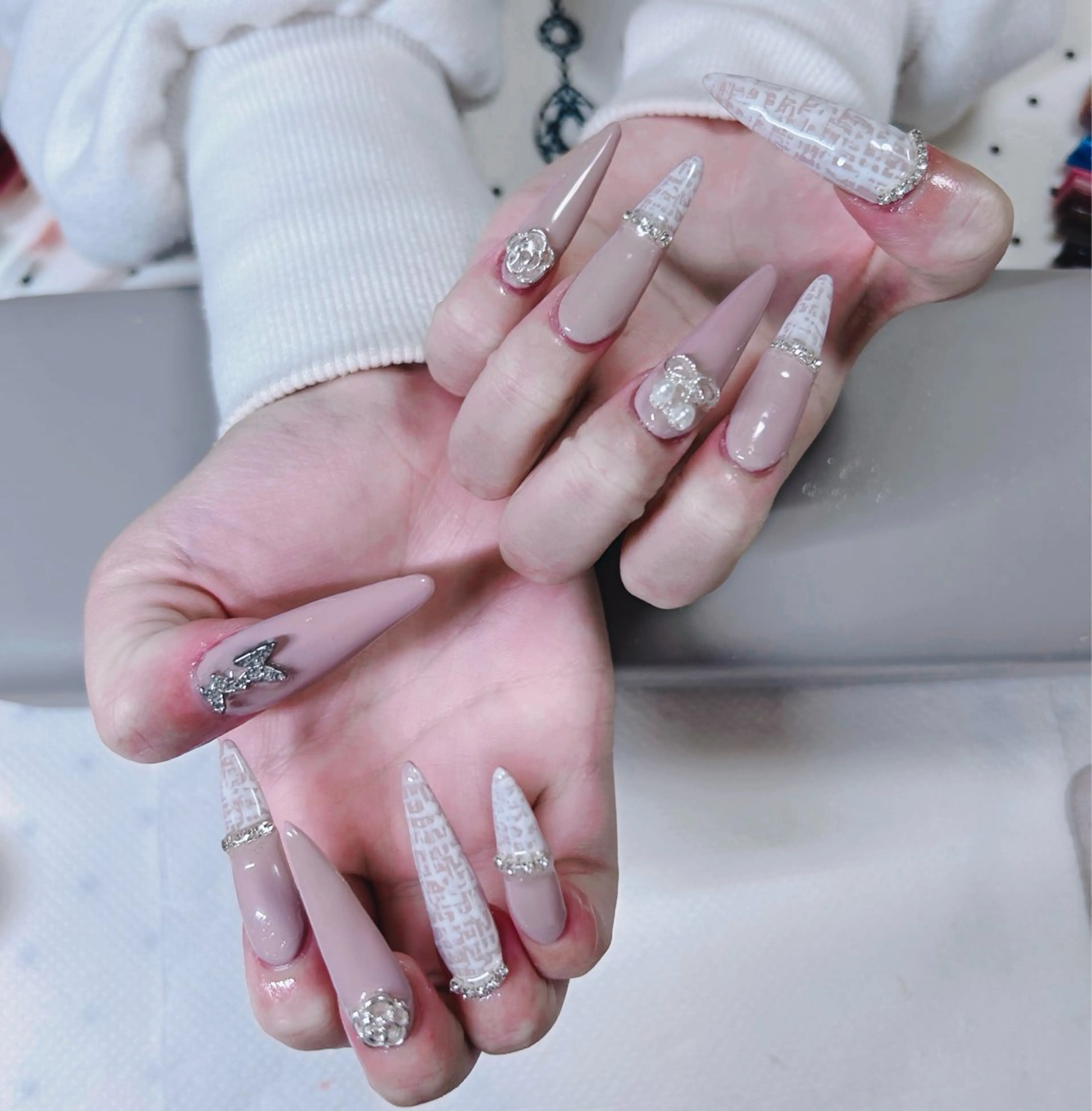 パーマ Smiling nailのネイルデザイン