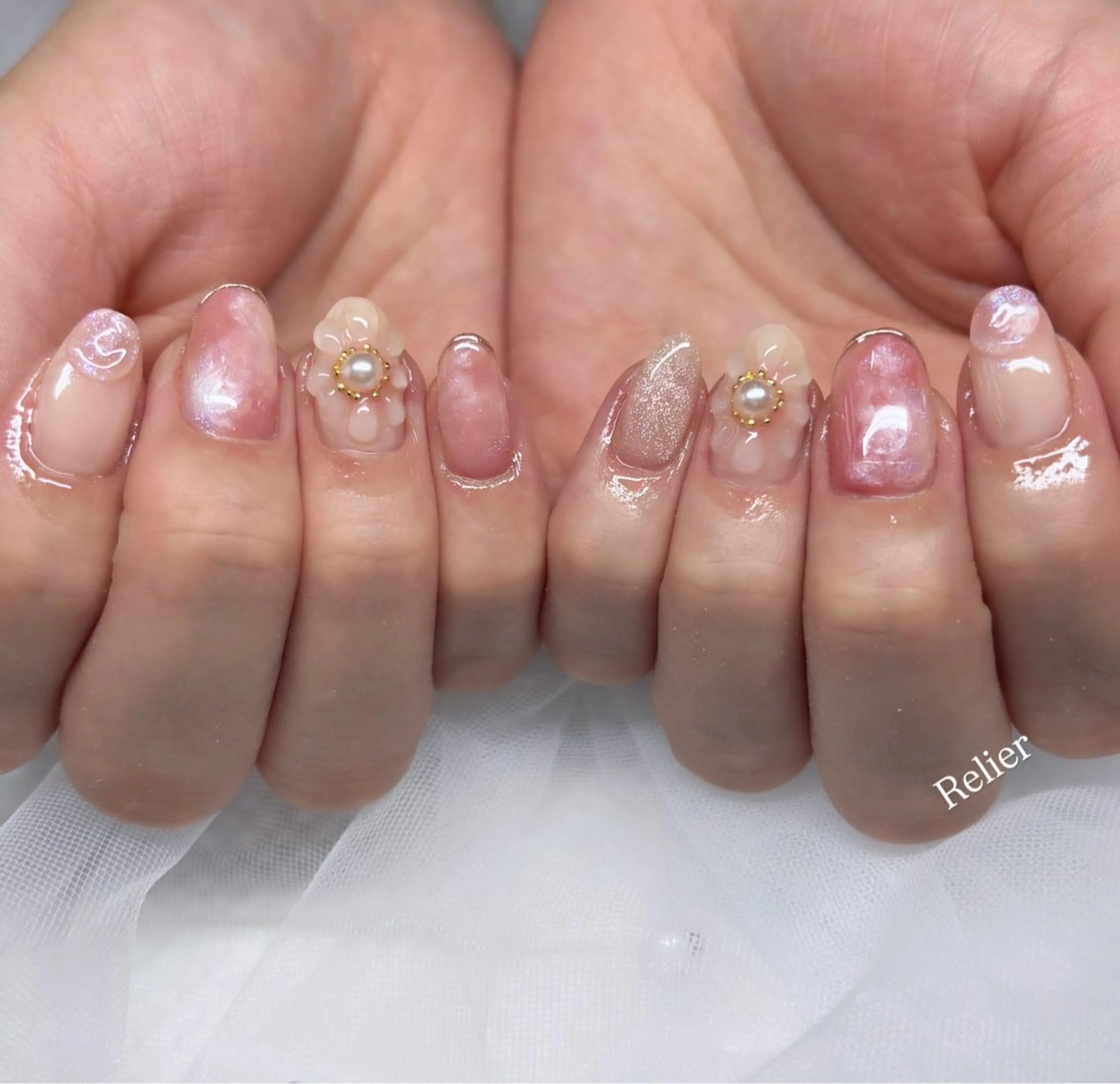 ネイル 持ち込み Nail salon Relierのネイルデザイン
