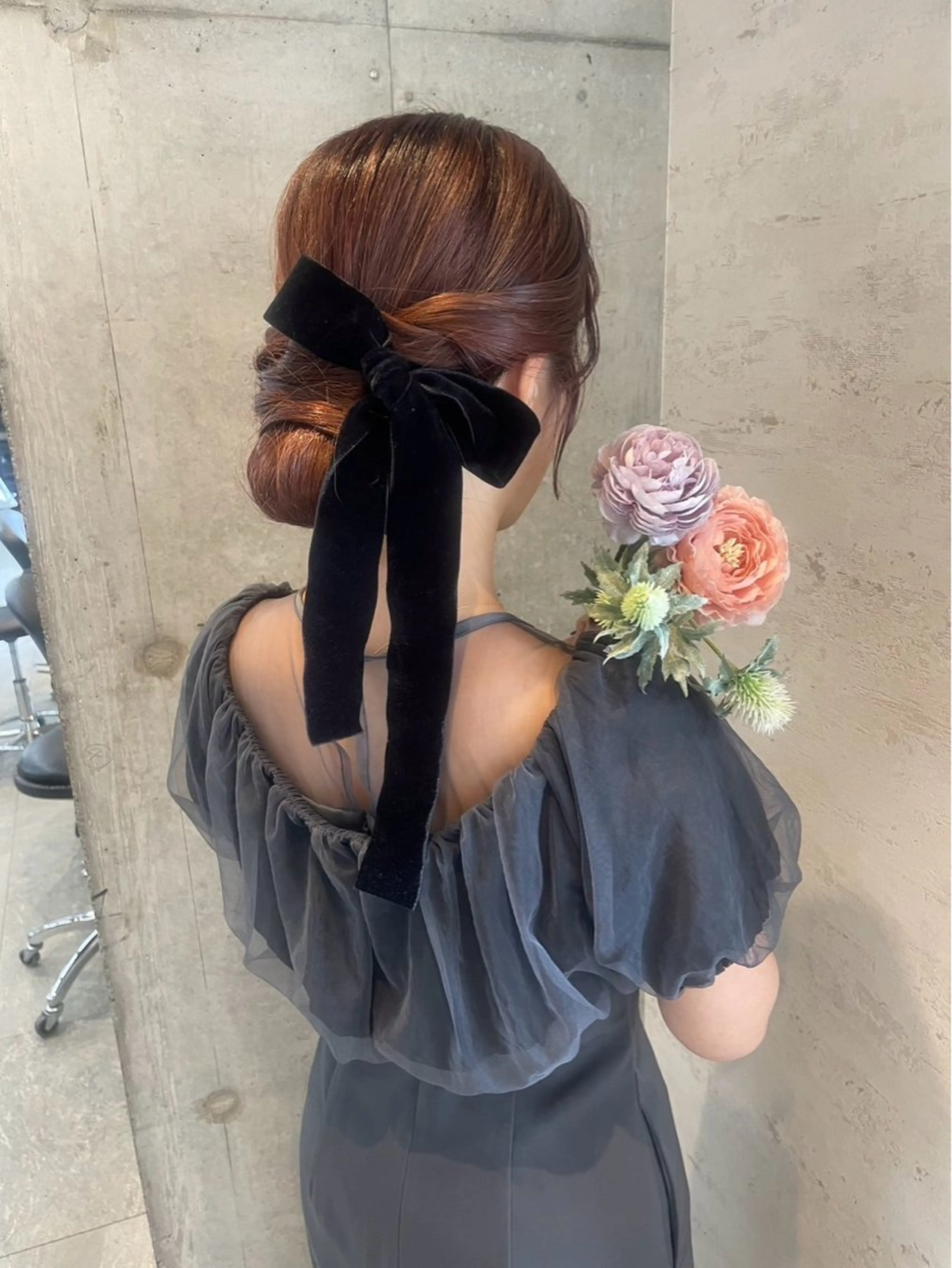 ロング ヘアアレンジ ヘアセット 美髪× ヘアセット✨Araiのヘアスタイル