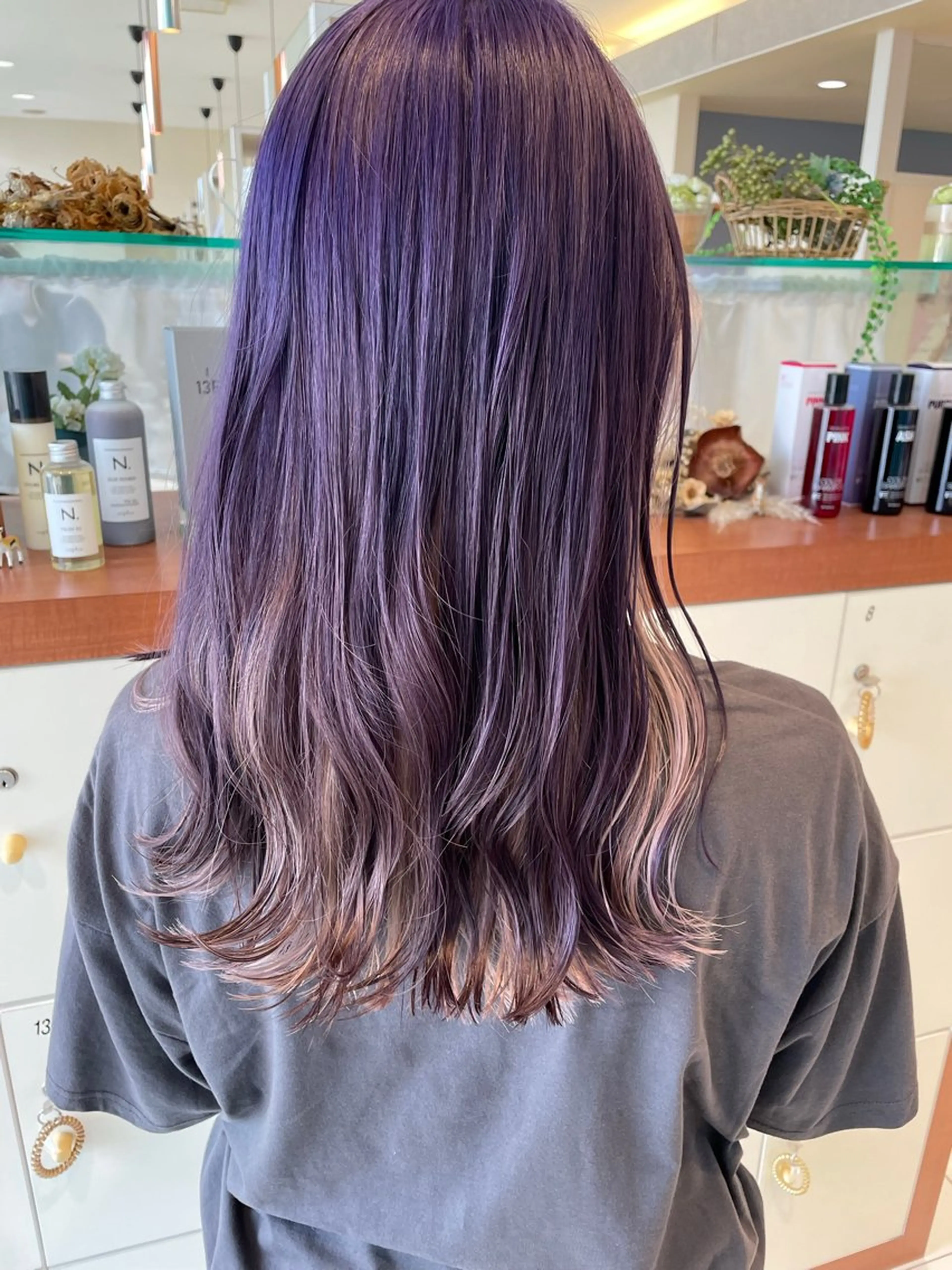 ロング カット ヘアカラー トリートメント 日置 大智のヘアスタイル