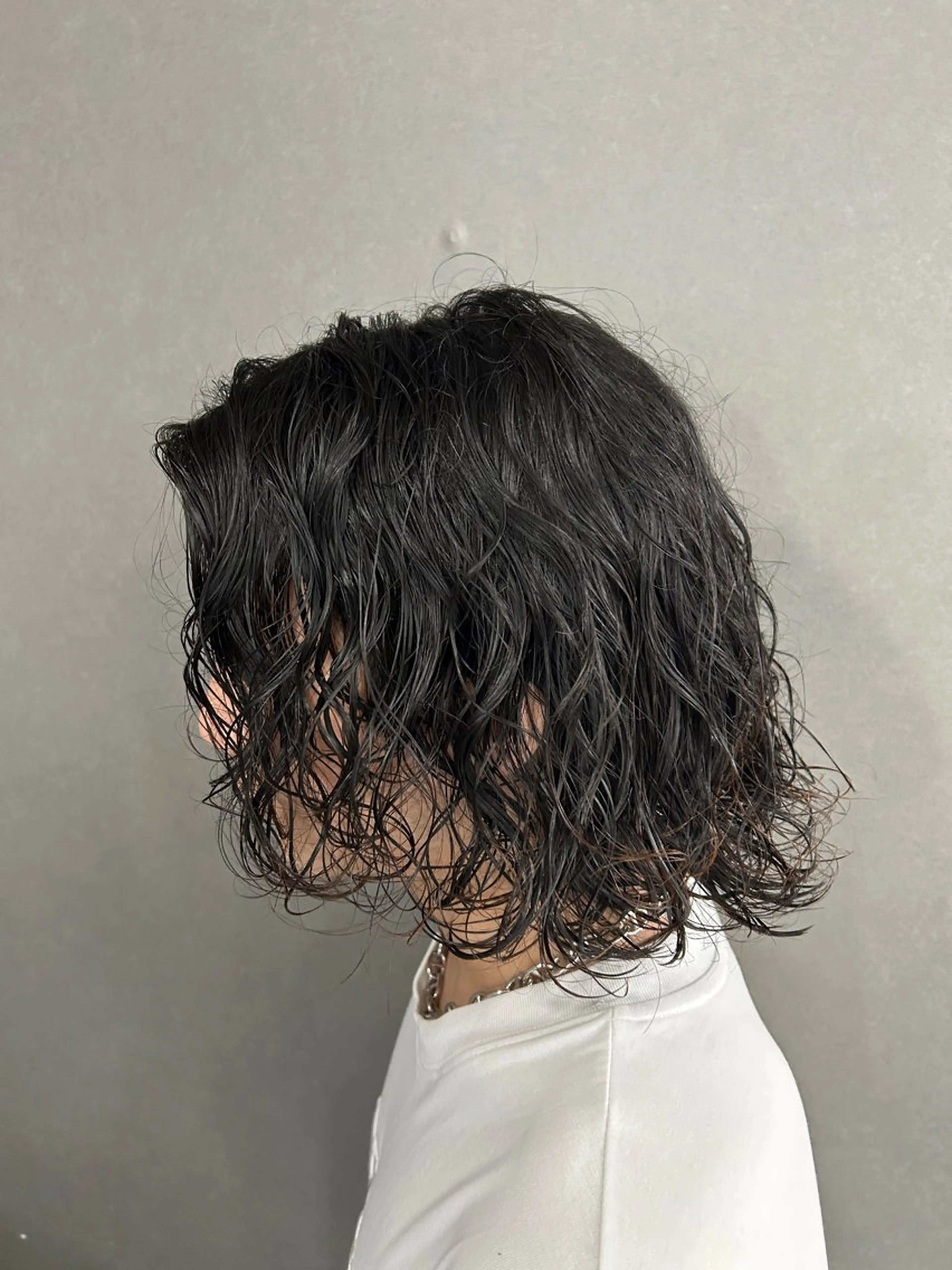 パーマ メンズ カット パーマ トリートメント ヘッドスパ ヘアセット カズキ🌼SNSモデ ル募集中のヘアスタイル