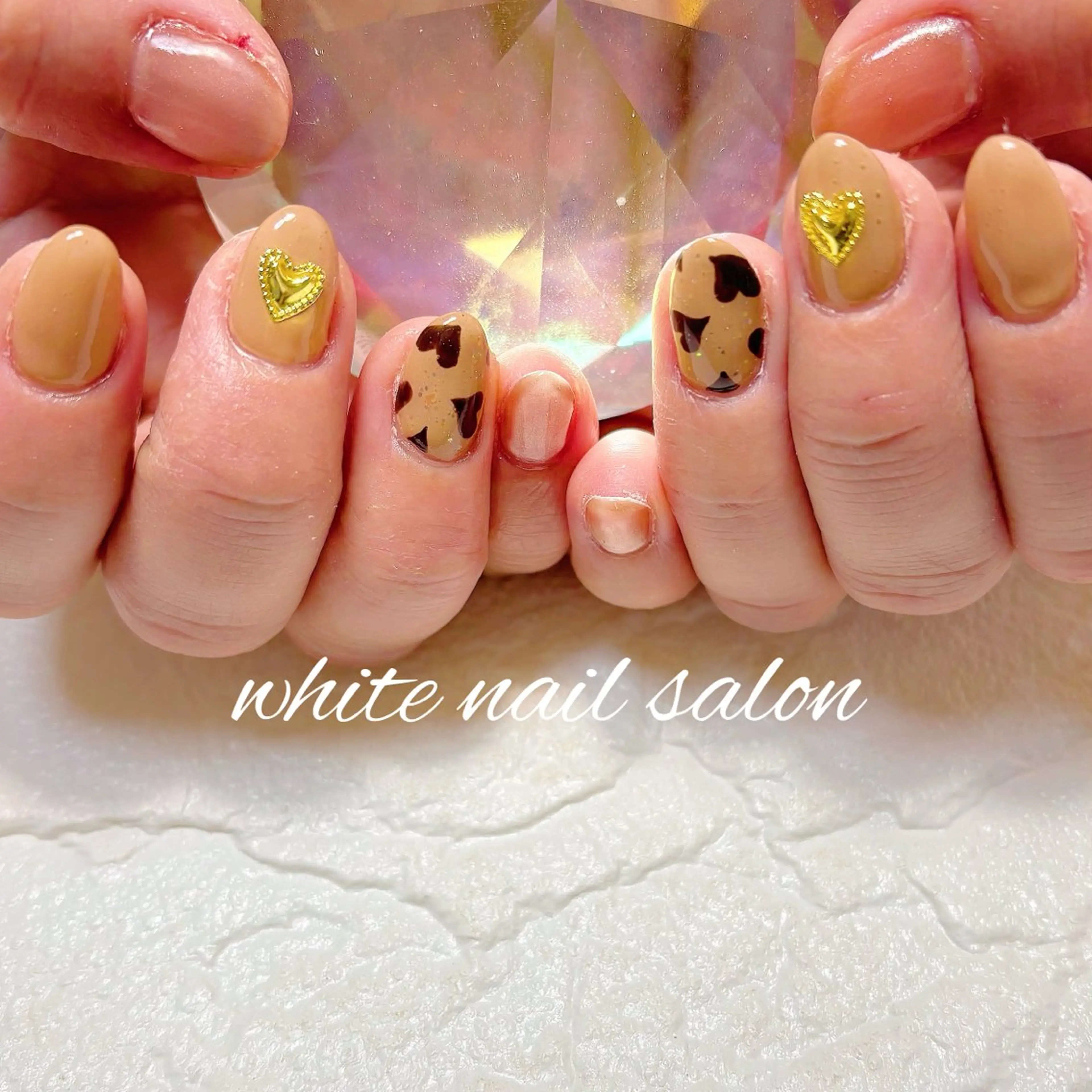 ネイル フットネイル ラメ(グリッター) ハンドネイル white nail salonのネイルデザイン