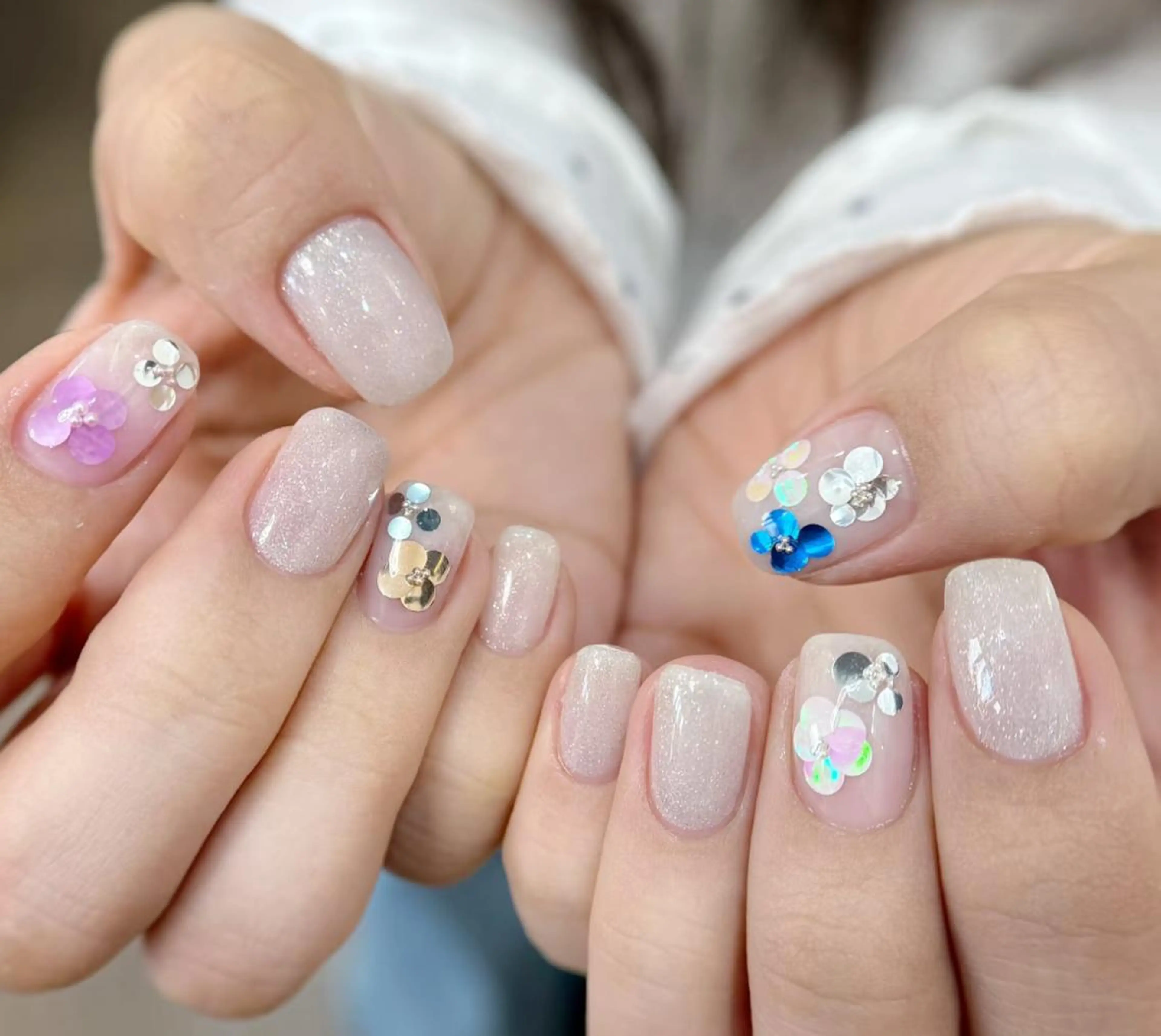 ネイル ハンドネイル ハンドケア 🍑 momo_nailのネイルデザイン