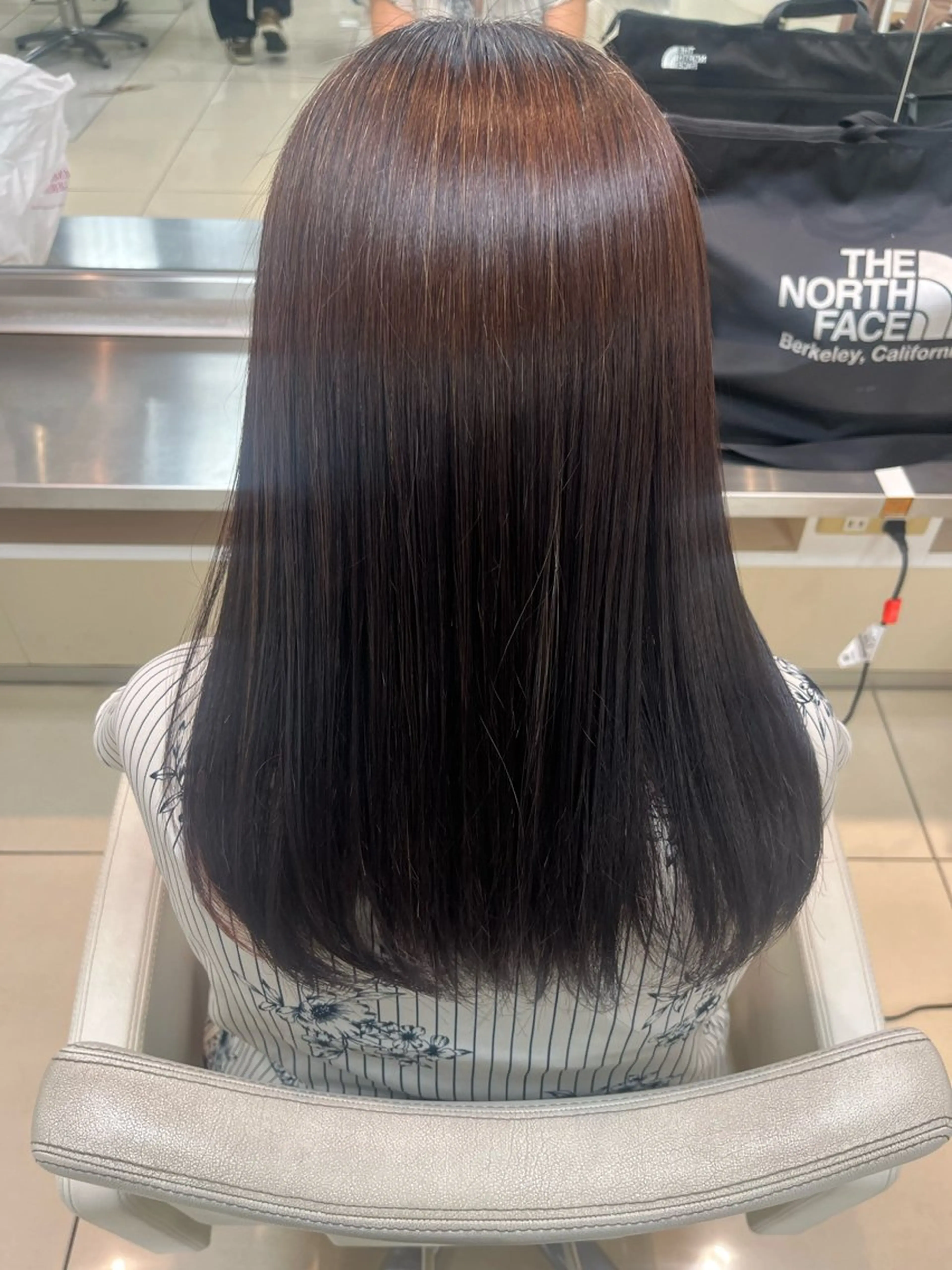 カラー 縮毛矯正 🤍ちなみ 🤍のヘアスタイル