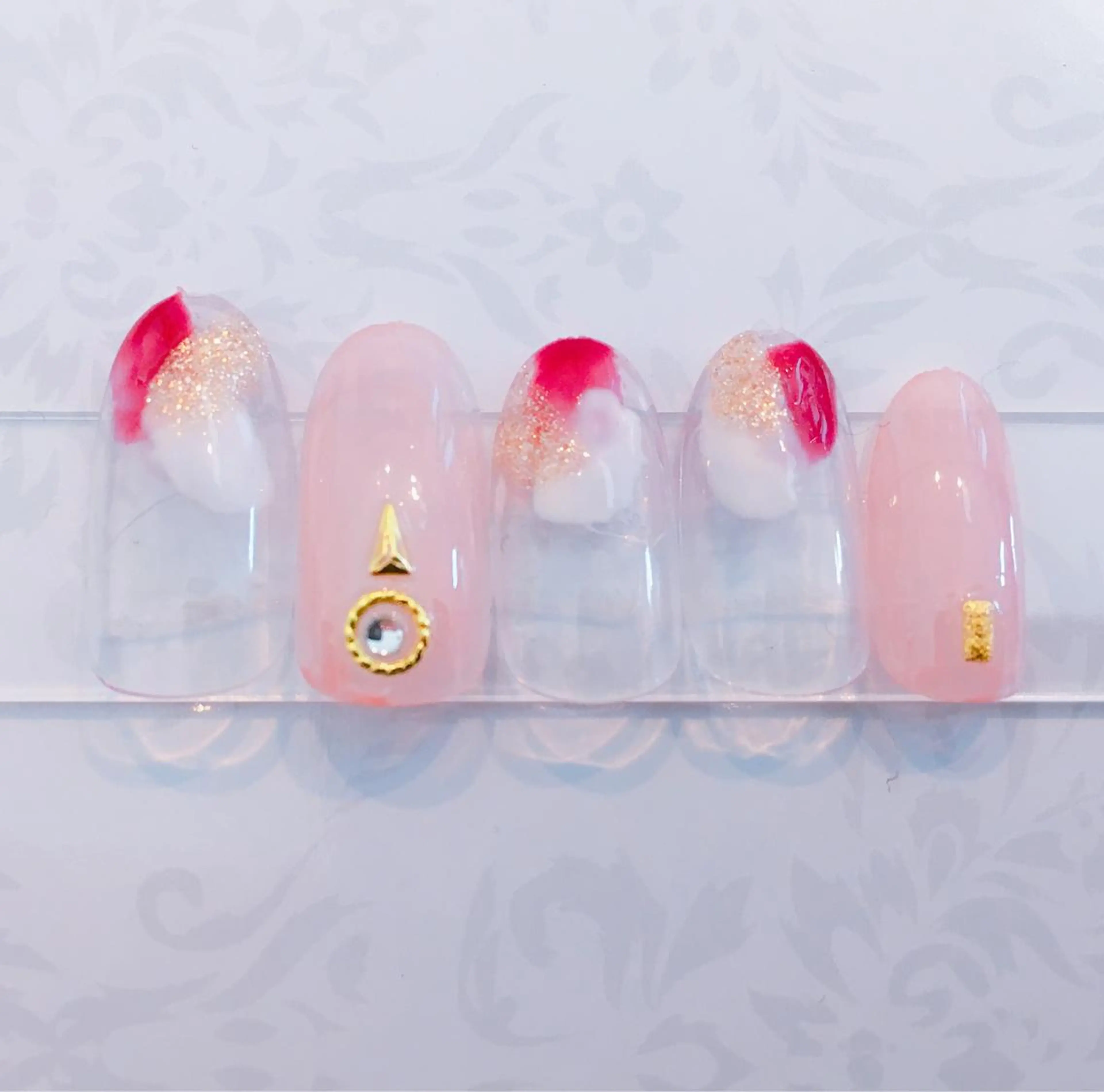 ネイル 入学式 卒業式 春ネイル DENTY NAIL -ArtRoom-のネイルデザイン