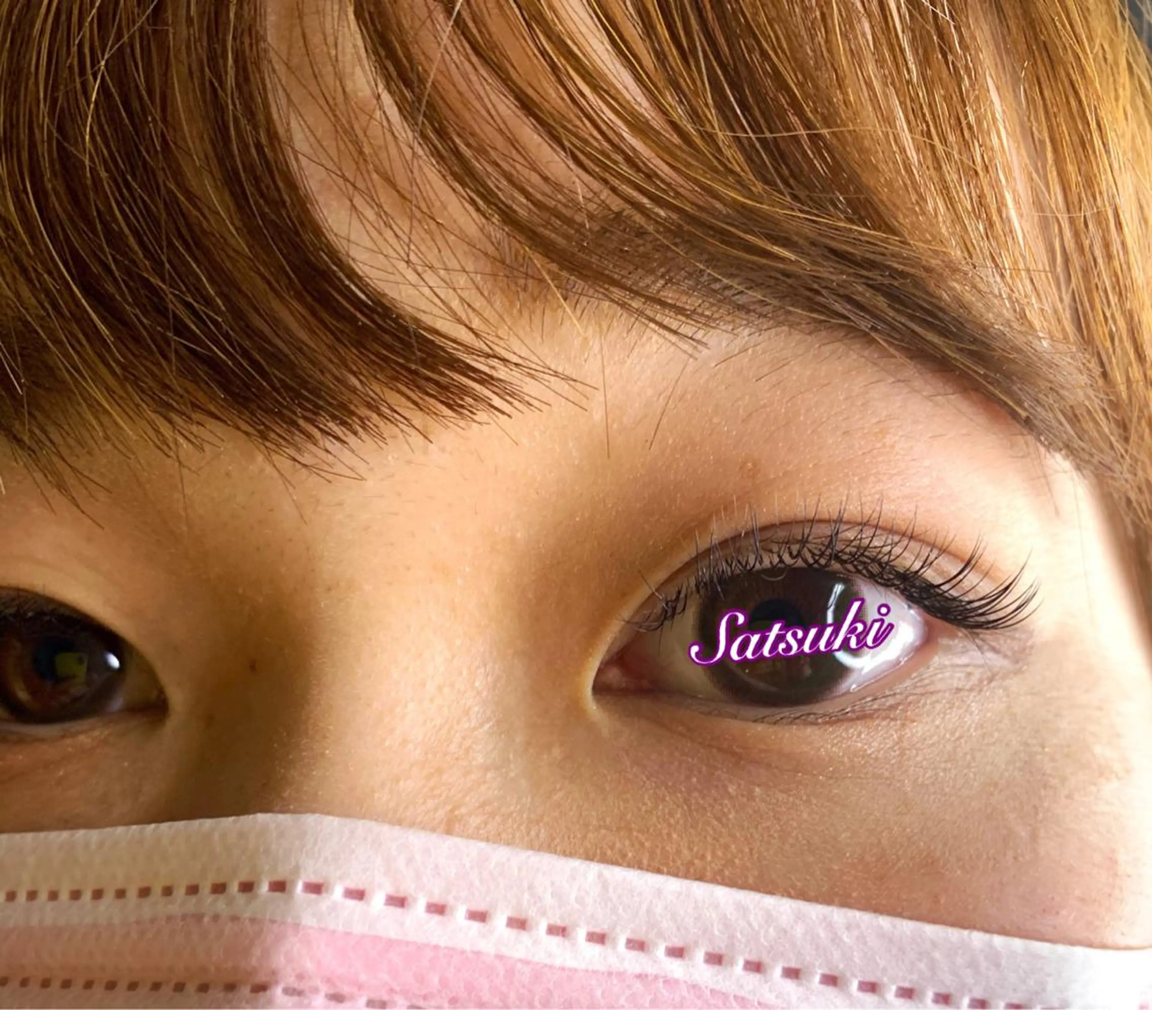 マツエク・マツパ ナチュラル 🧸Satsuki 💛のマツエク・マツパデザイン