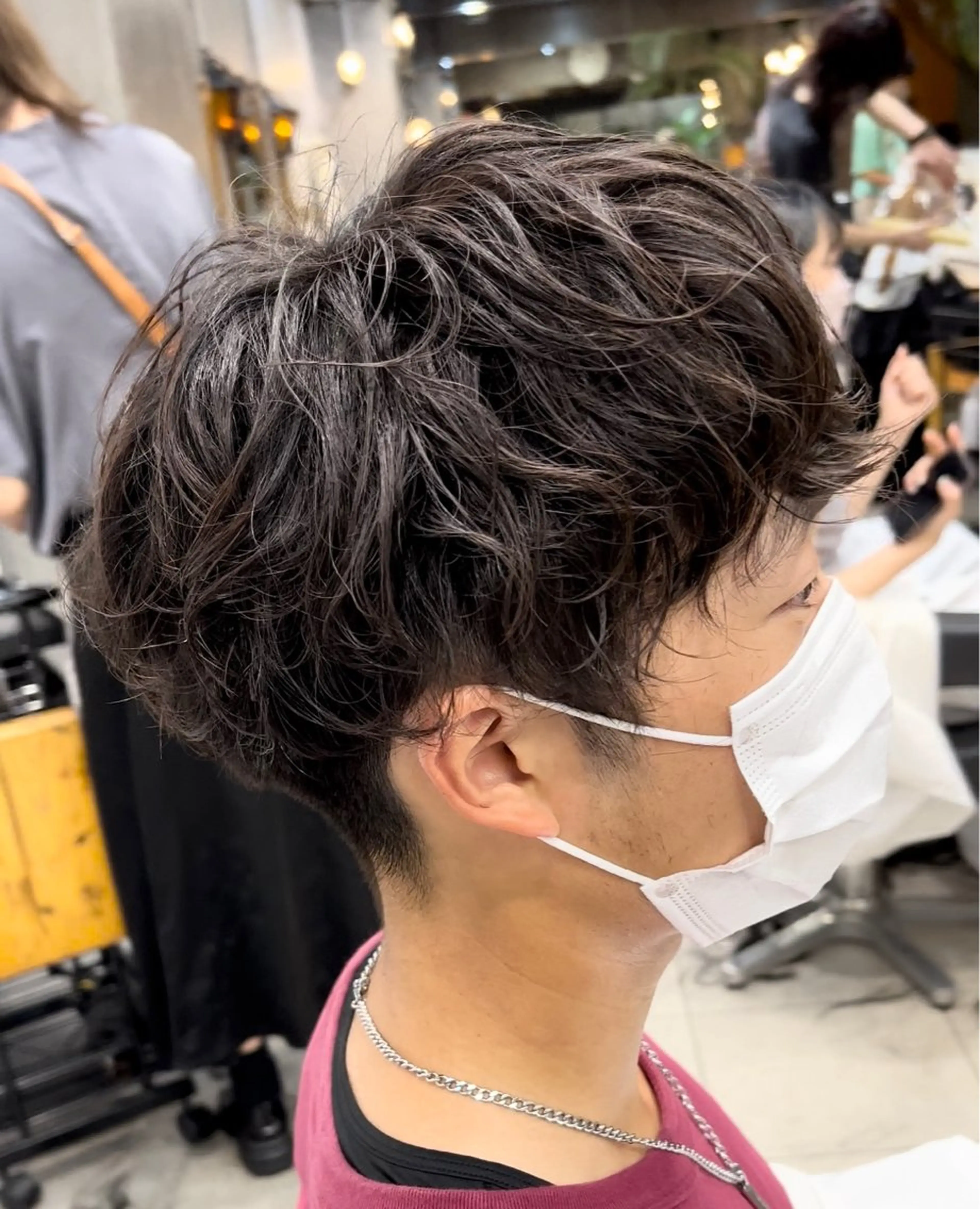 パーマ メンズ カット パーマ トリートメント GO TODAY 原宿本店所属・髪質改善/縮毛矯正 /DAIKIのヘアスタイル