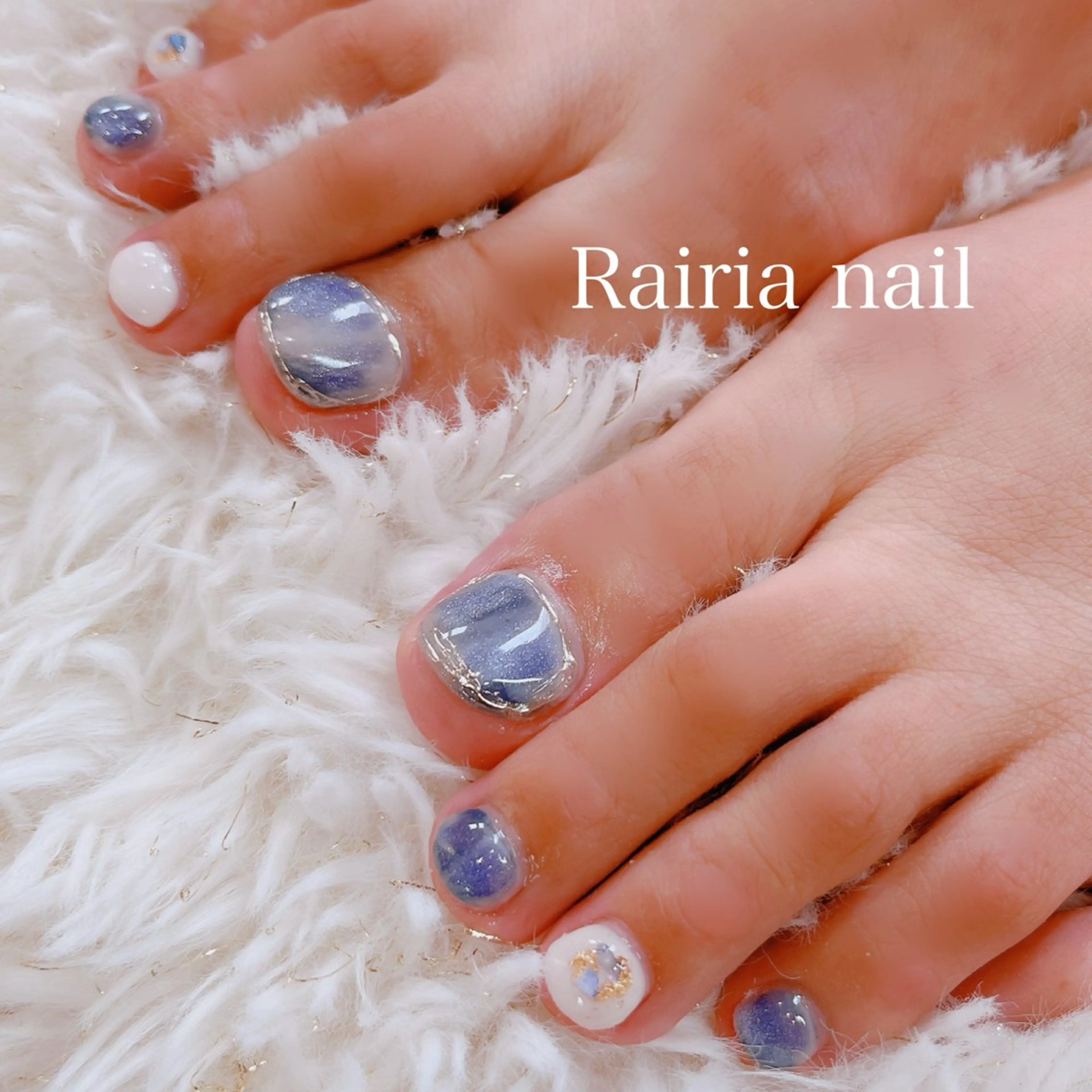 ネイル フットネイル Rairianail sayumiのネイルデザイン