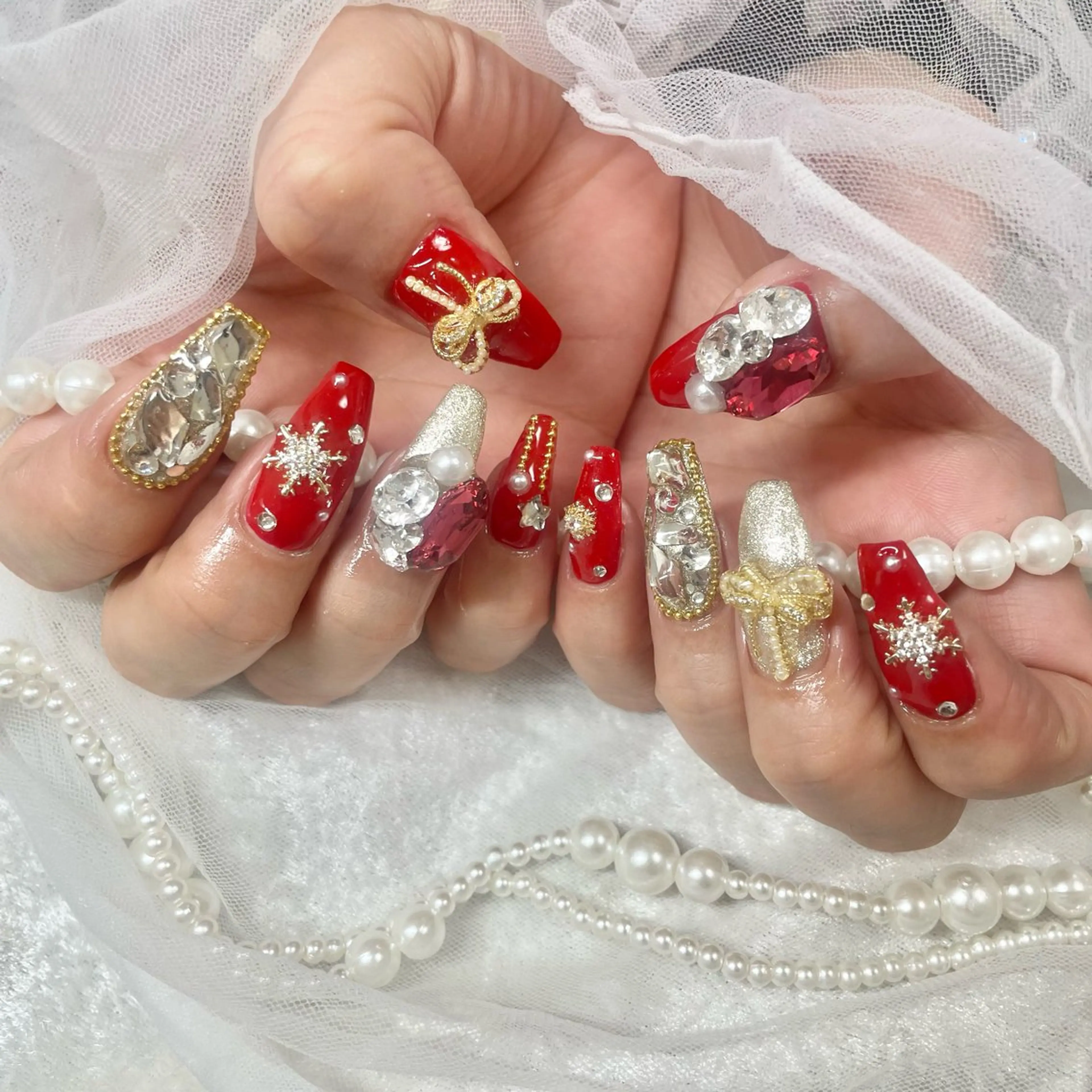 ネイル ハンドネイル フットネイル 🎀AYAKO 🎀中韓ネイルのネイルデザイン