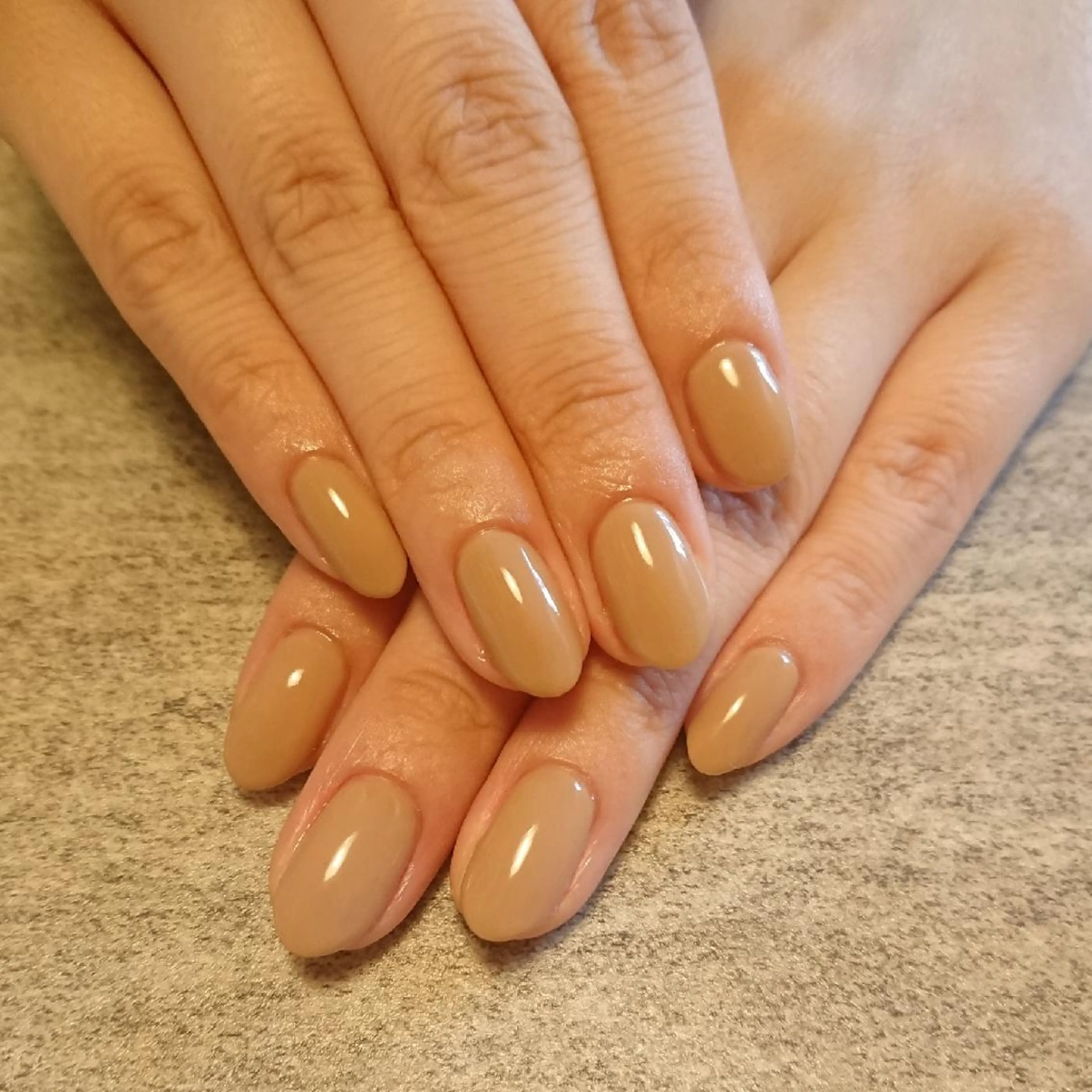 ネイル ワンカラーネイル ジェヌインネイル 河内のネイルデザイン