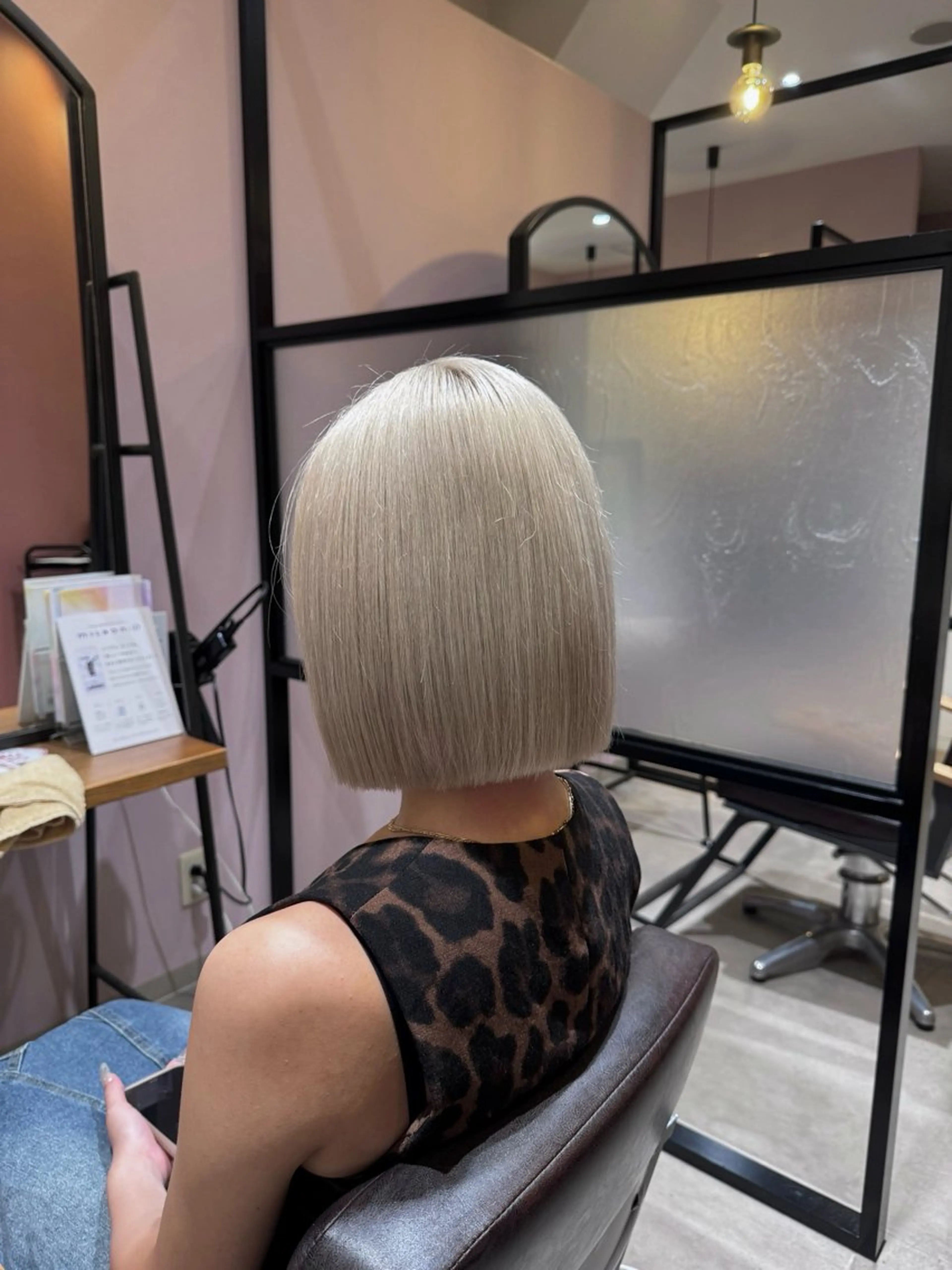 ミディアム 森 いずなのヘアスタイル