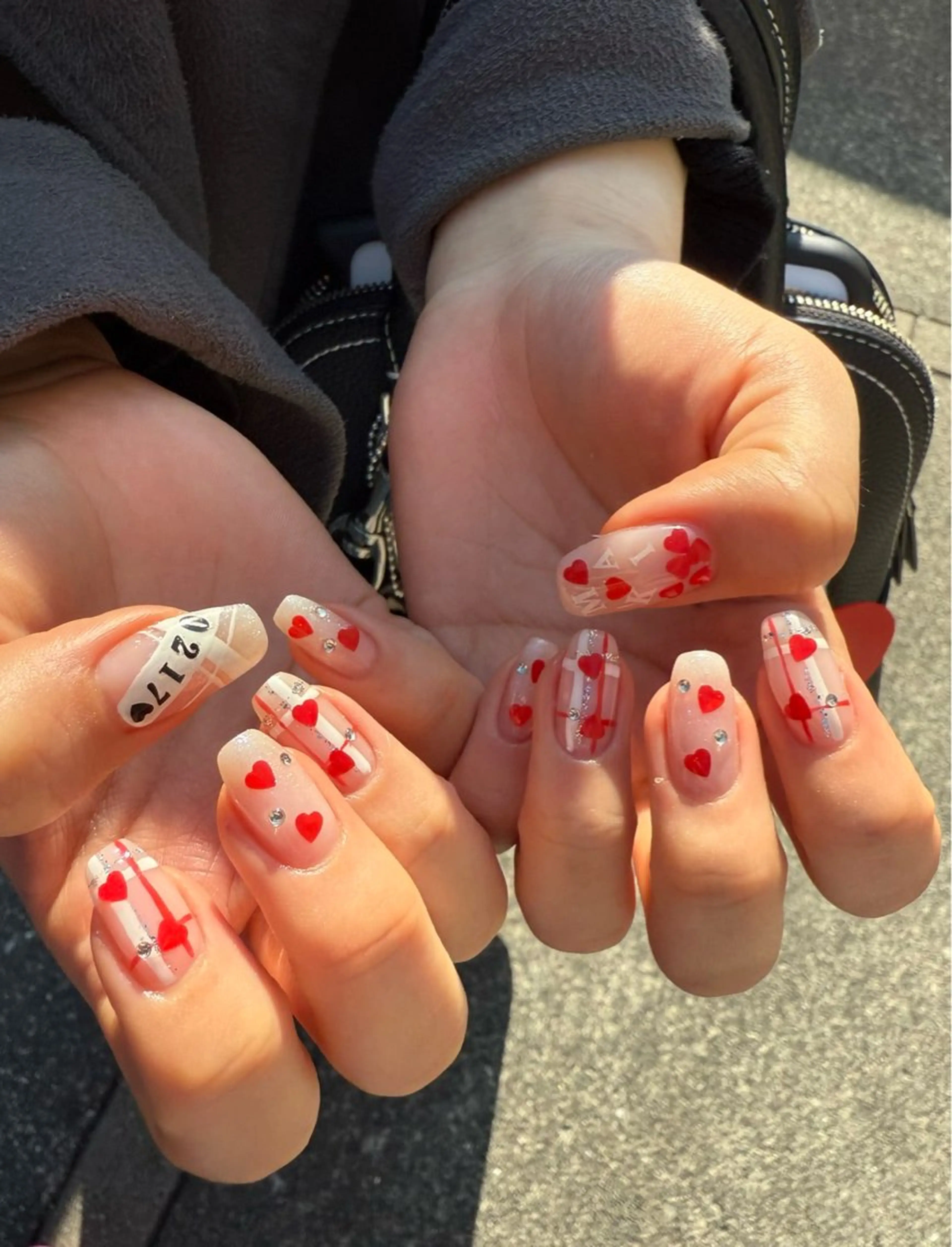 ネイル 持ち込み ハンドネイル Nailsalon Blueのネイルデザイン