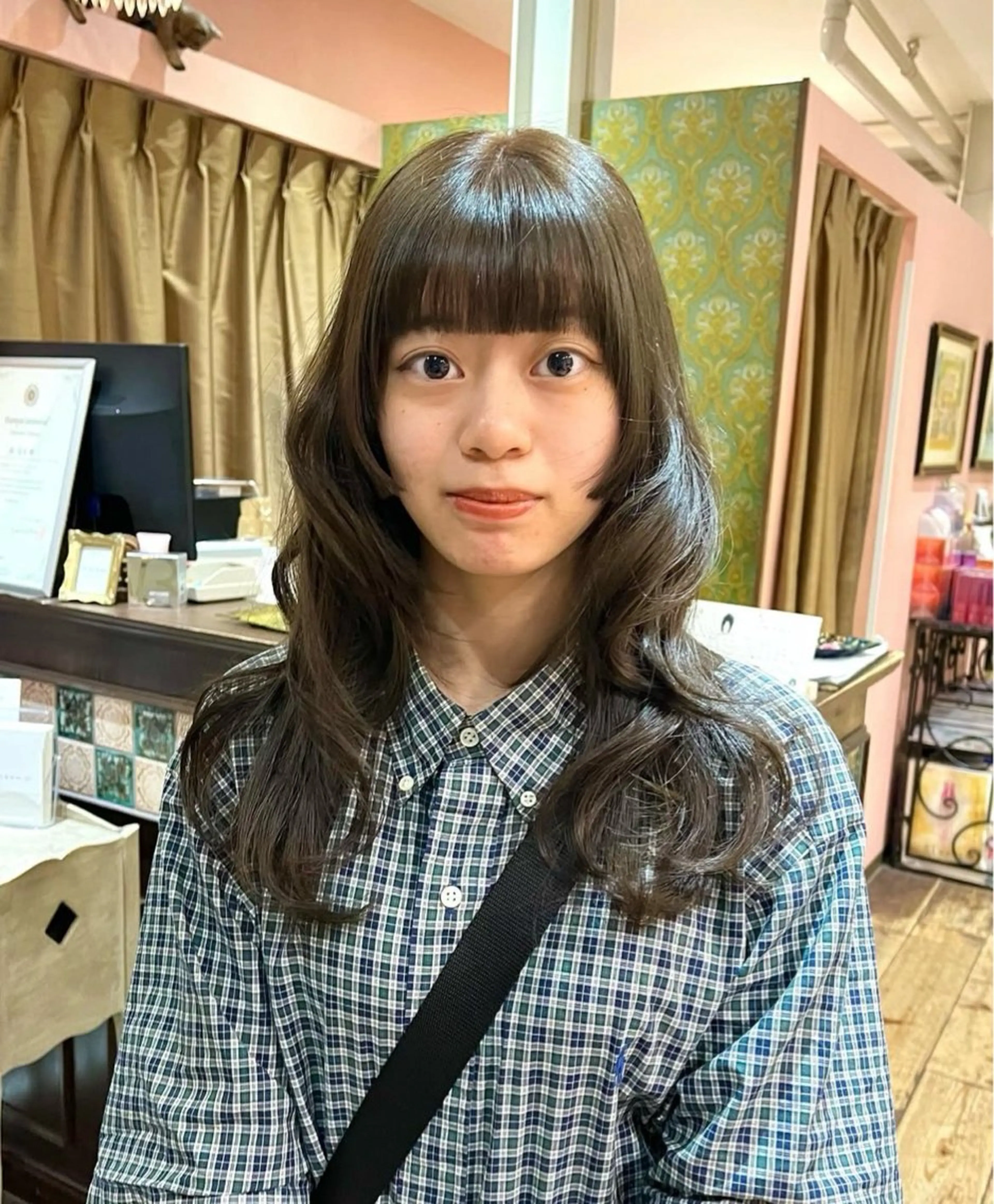 ミディアム ヘアカラー masa 心斎橋　美容室のヘアスタイル