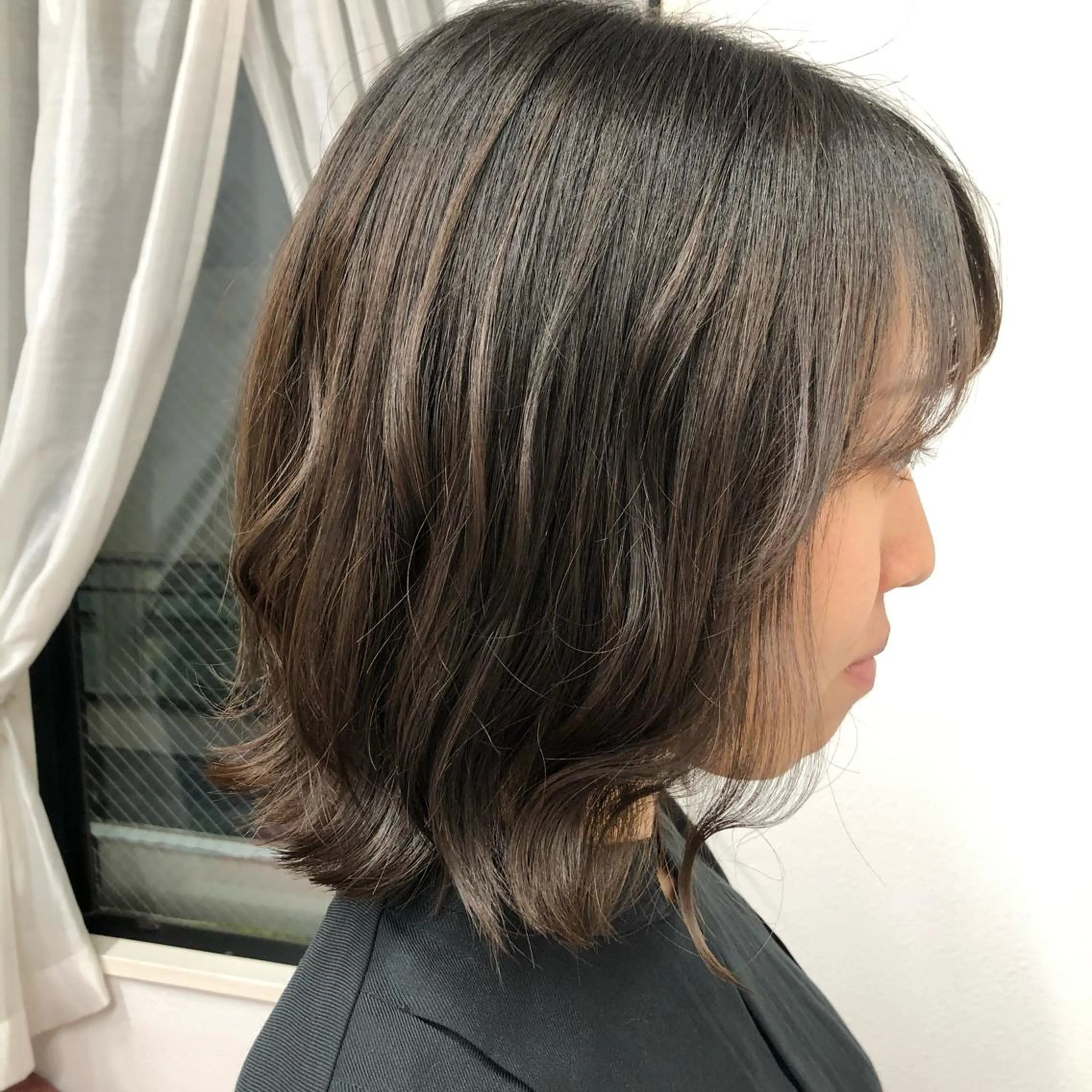 ショート ボブ レイヤーカット 外ハネヘア レイヤーカット🎀 kanaのヘアスタイル