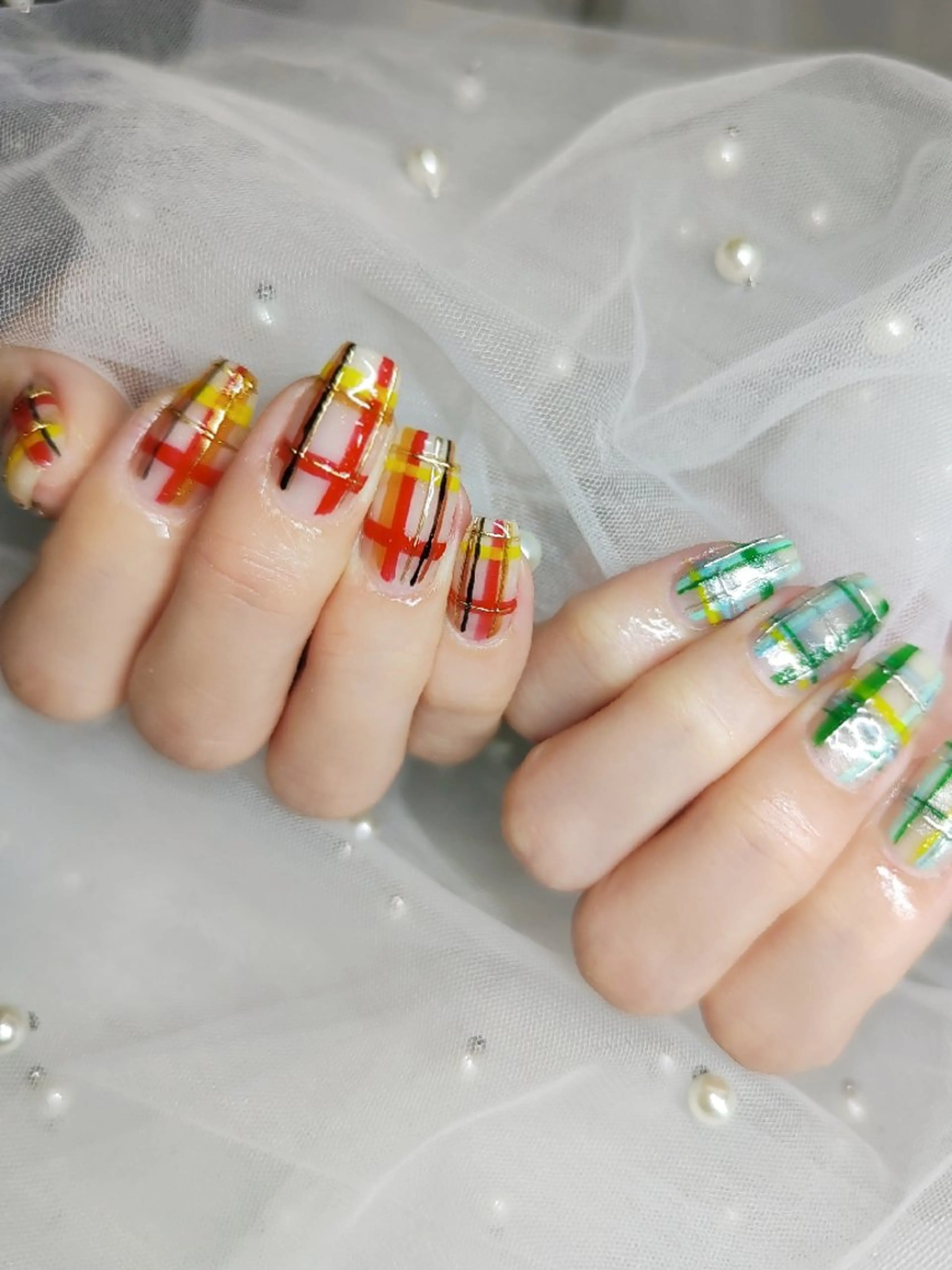 ネイル 持ち込み 中島 美香のネイルデザイン