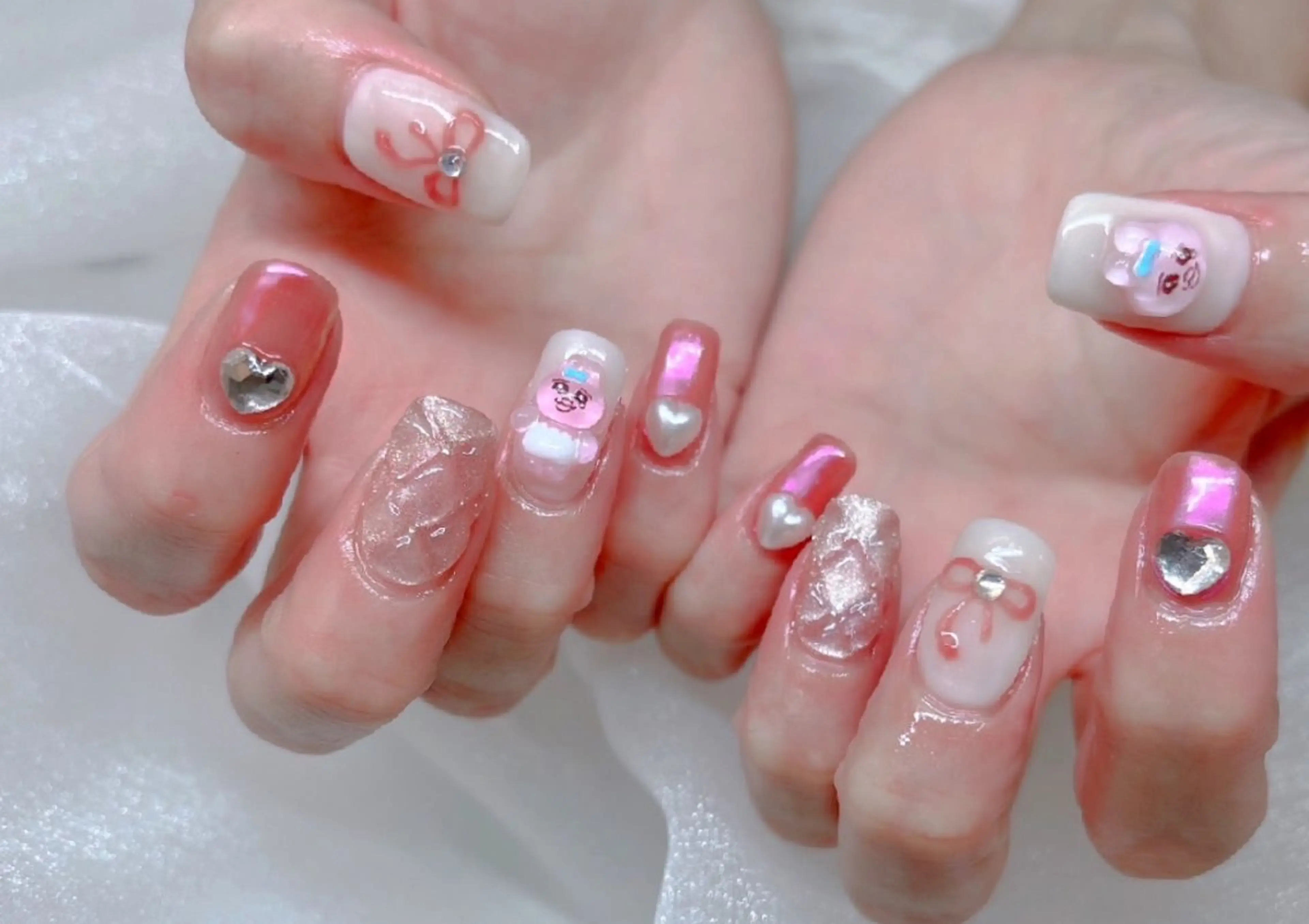 ネイル 持ち込み CALME ♡のネイルデザイン